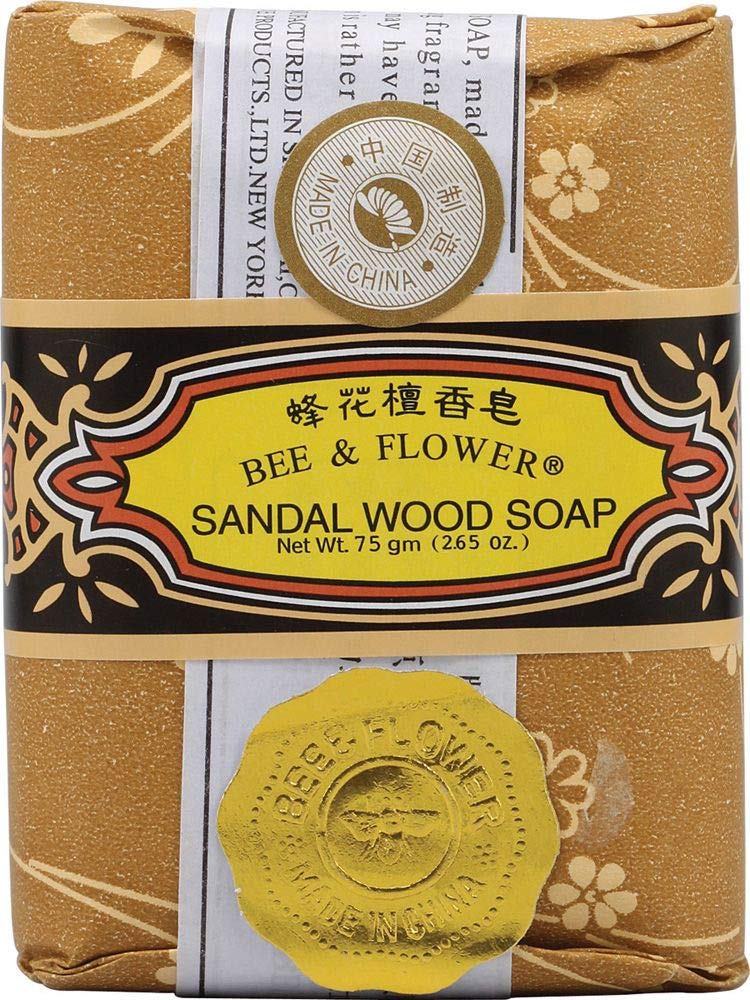 Bee & Flower Soap Bar Sandalwd