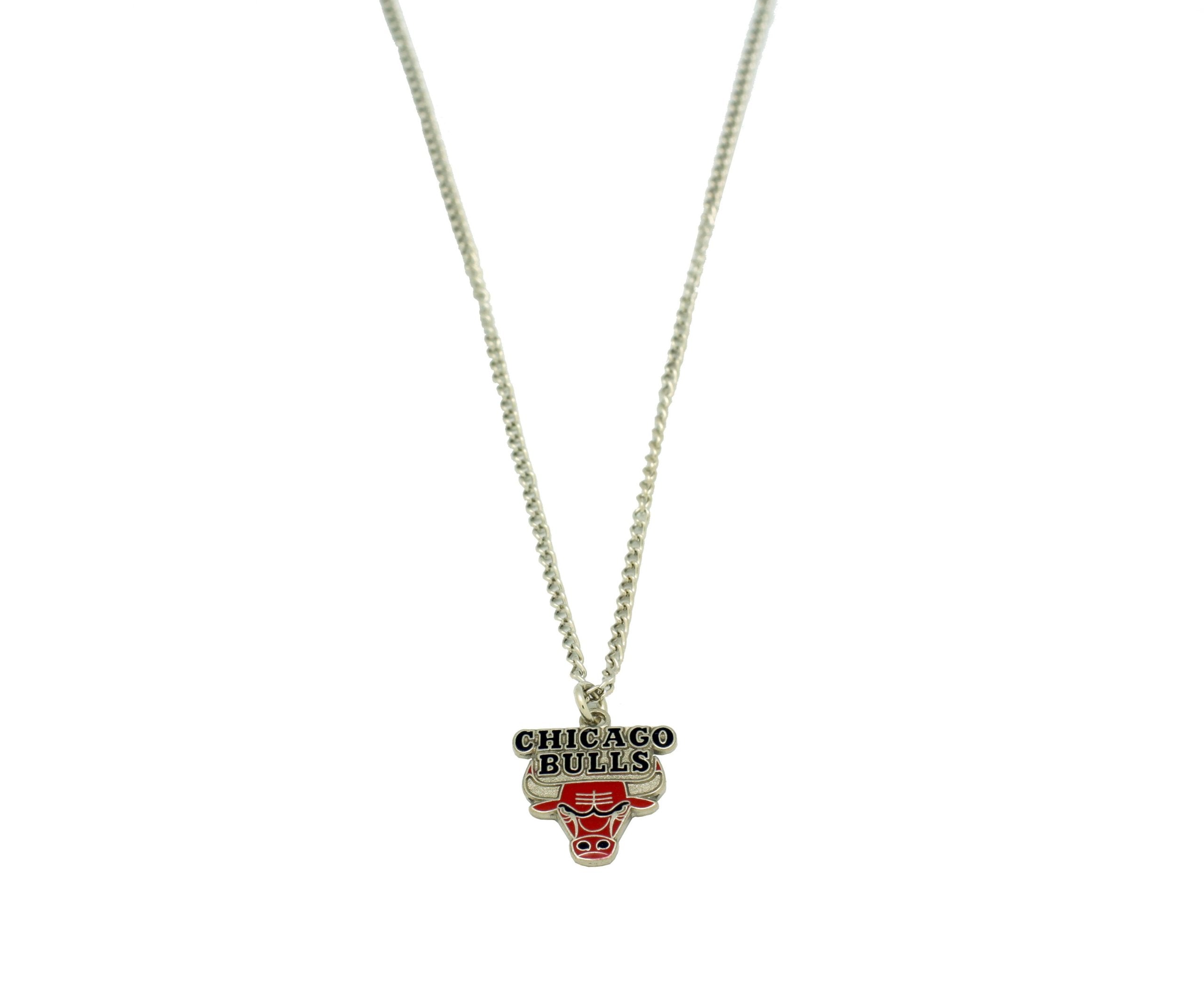 NBA Chicago Bulls Team Logo Necklace