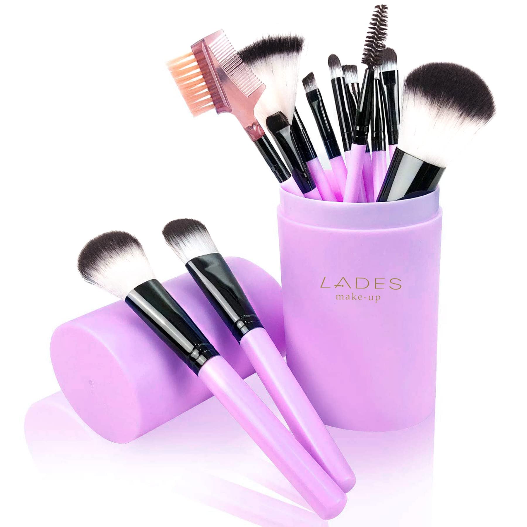 Makeup Brush Sets - 12 Pcs Makeup Brushes For Foundation Eyeshadow Eyebrow Eyeliner Blush Powder Concealer Contour