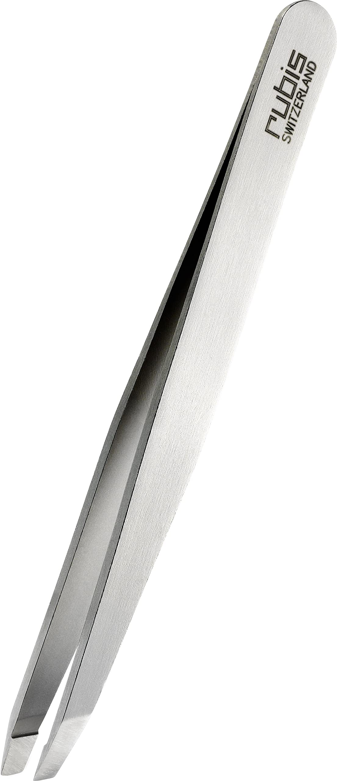Rubis Swiss Made Precision Classic Tweezer, Stainless Steel, Silver, 1x4 inches, All purpose, Shaping Eyebrows, Removing Facial 