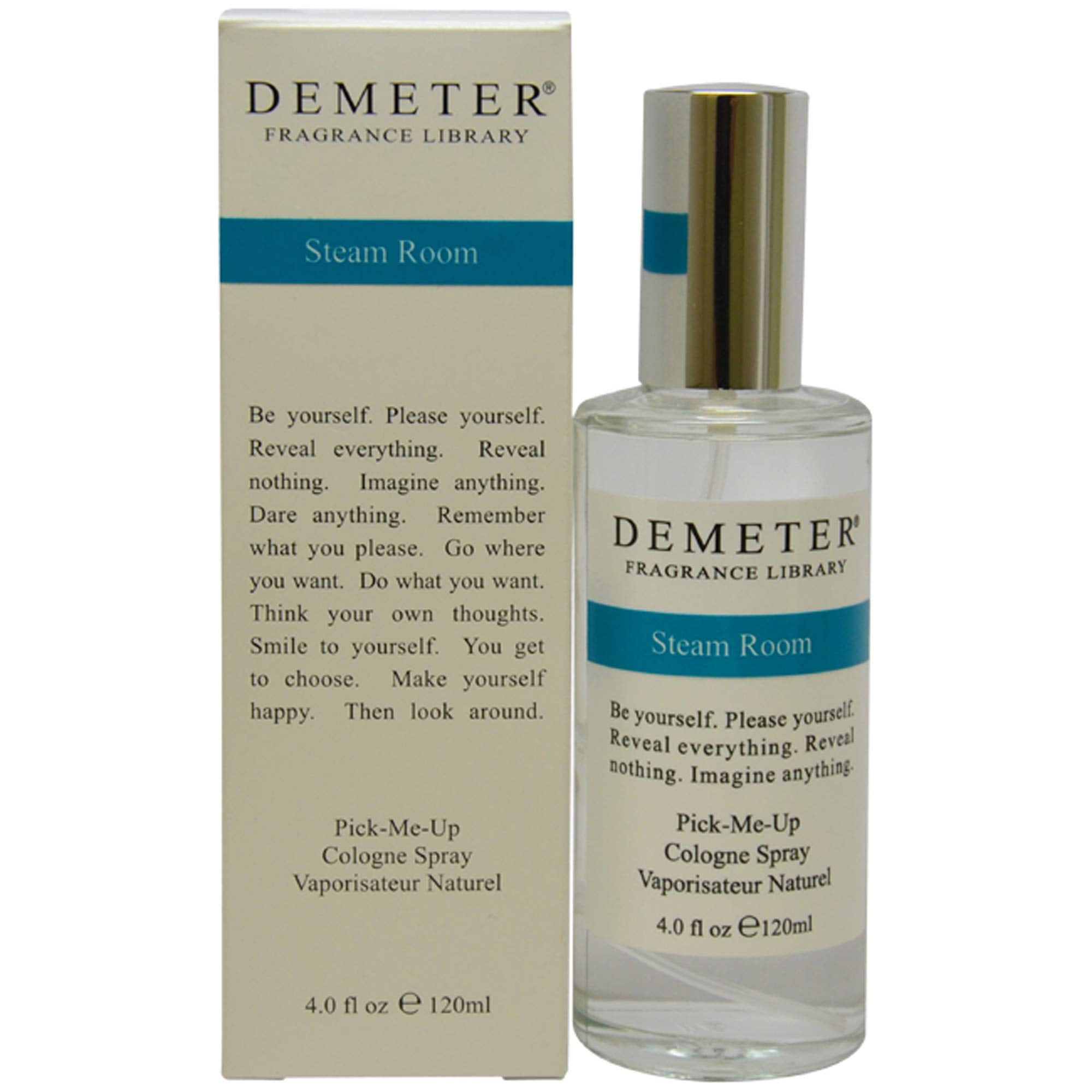 Demeter Steam Room Cologne Spray For Women, 4 Ounce