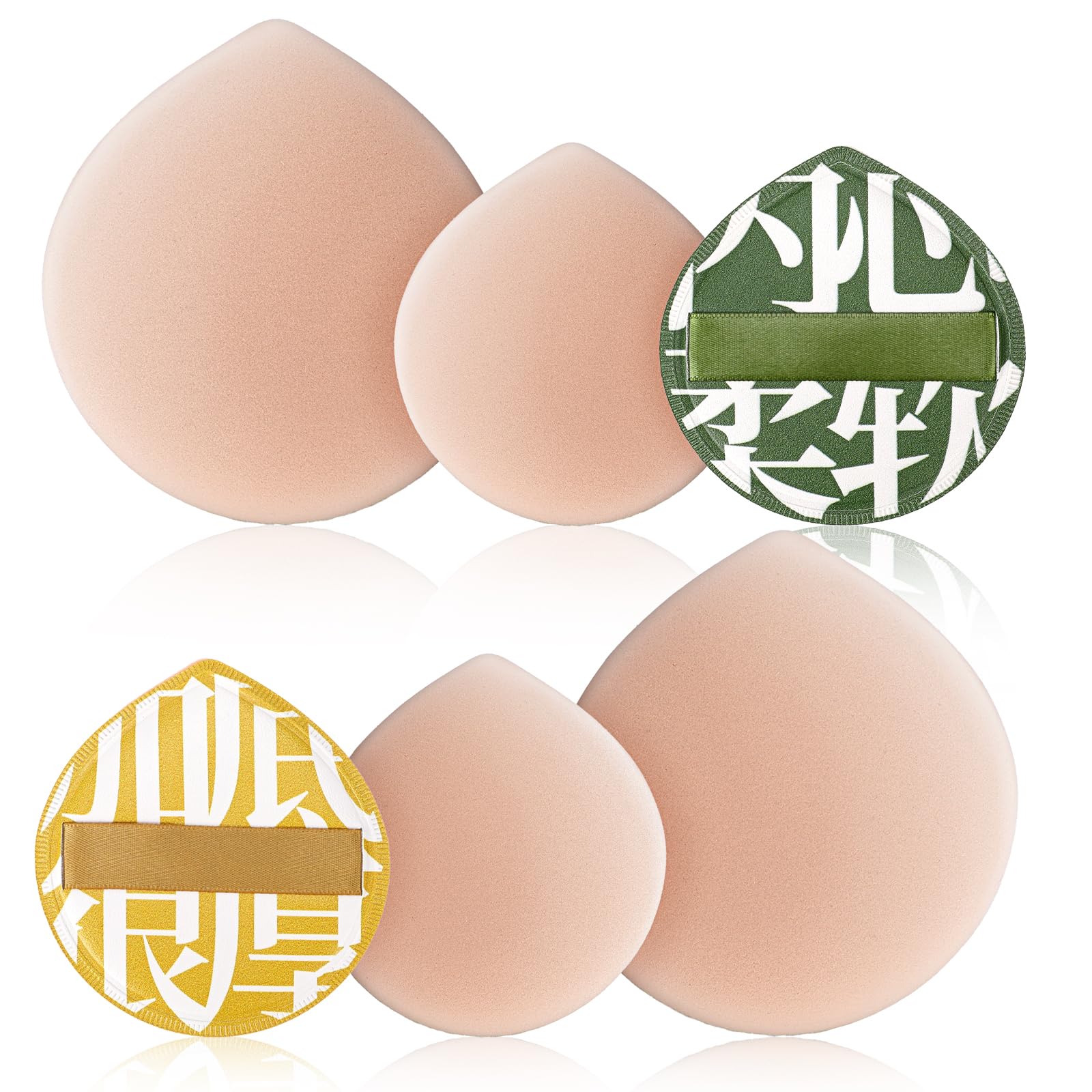 Korean Makeup Powder Puff Ultra Soft Sponge Puff For Foundation Concealer And Powder Teardrop Powder Puff Foundation Sponge Blen