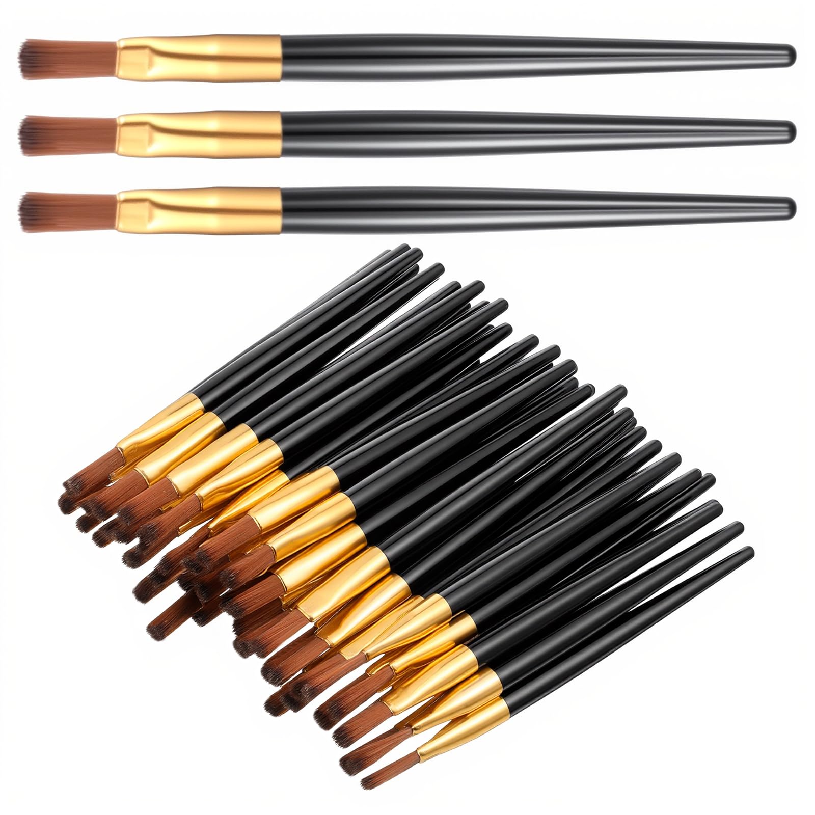 120Pcs Lip Disposable Brush Lip Scrub Brush Lipstick Brushes Applicators