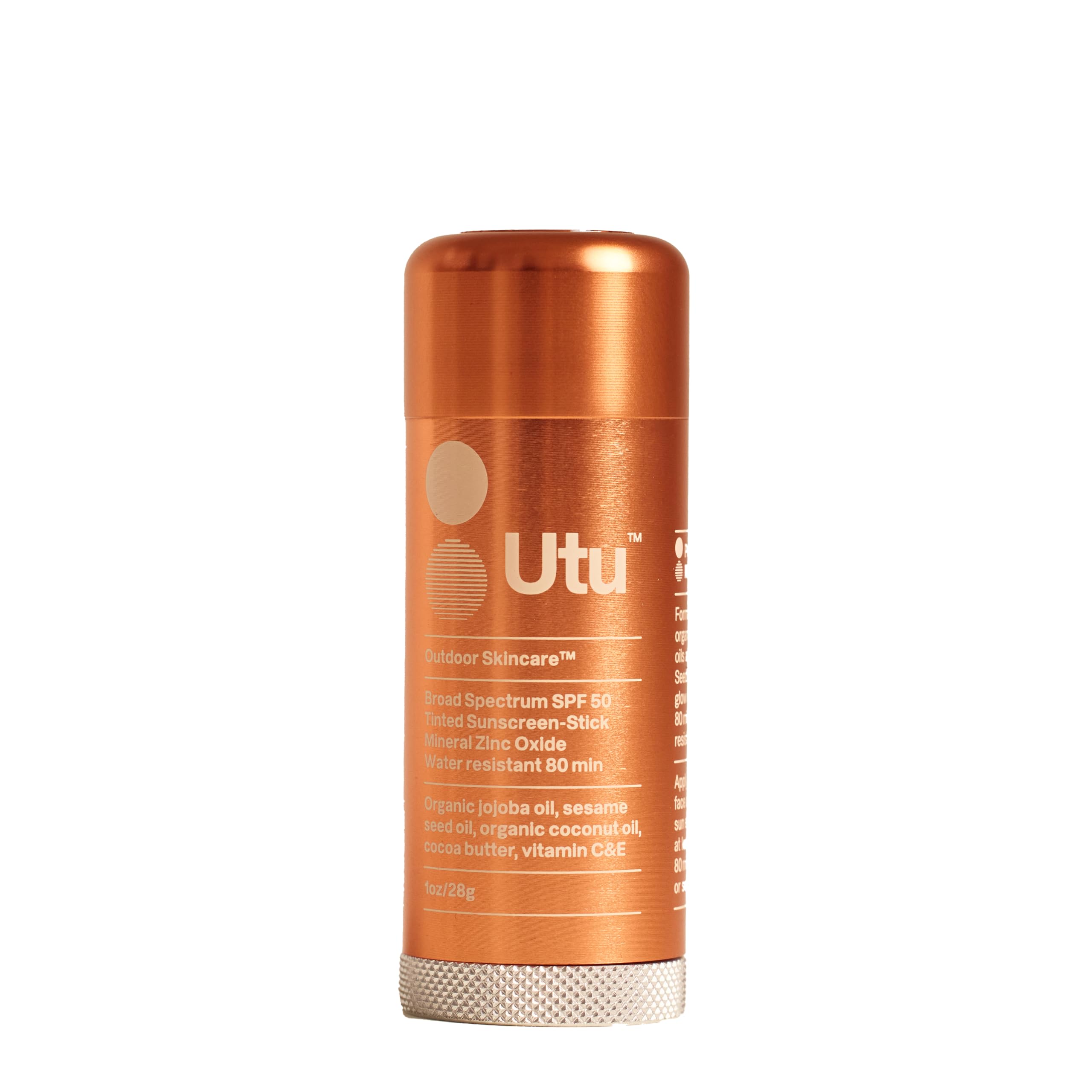 UTU  SPF50 Lightly Tinted Mineral Sunscreen Stick (28 g | 1 oz)