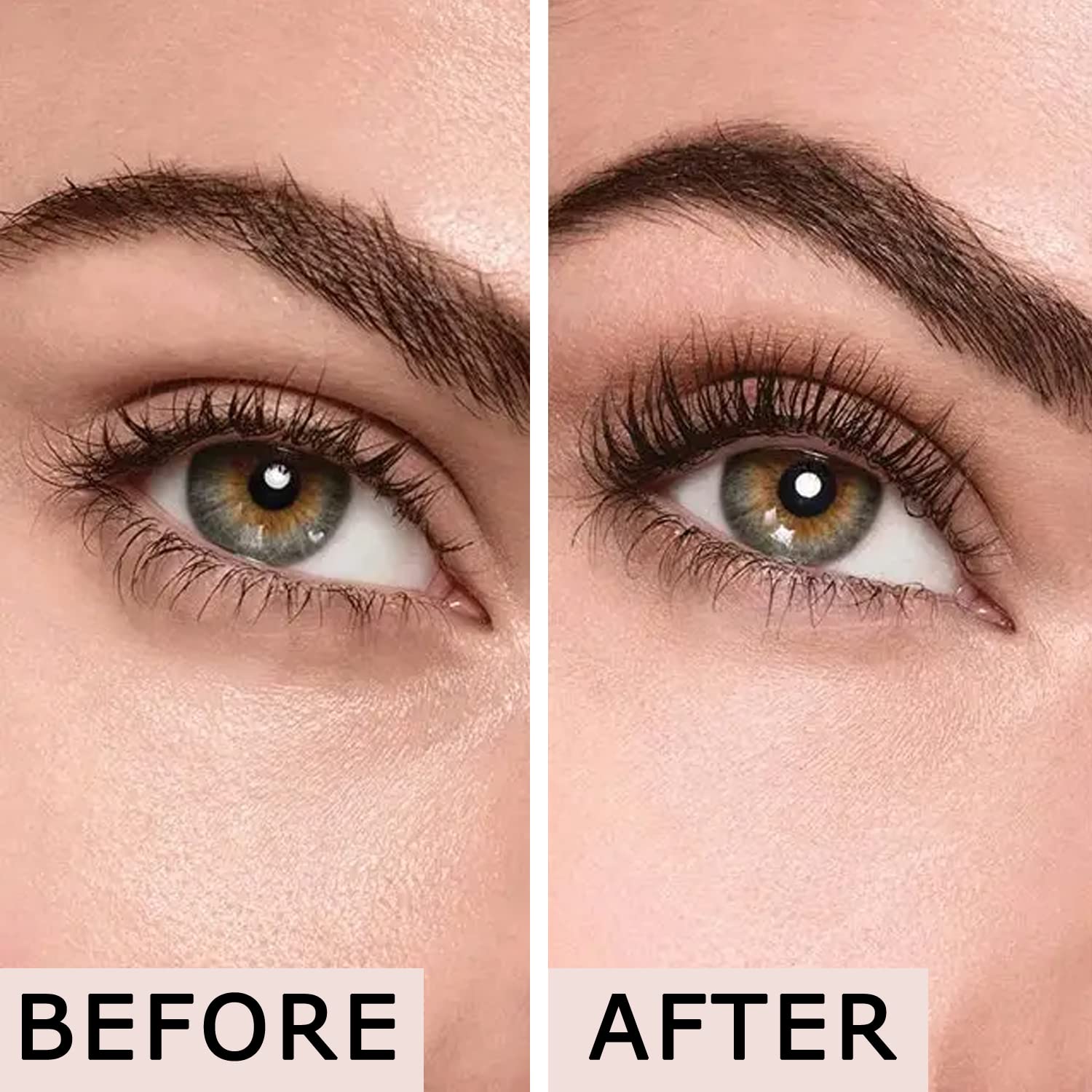 Youngfocus 3D Fiber Lash Mascara Waterproof, Luxuriously Longer, Thicker, Voluminous Eyelashes, Long-Lasting, Dramatic Extension