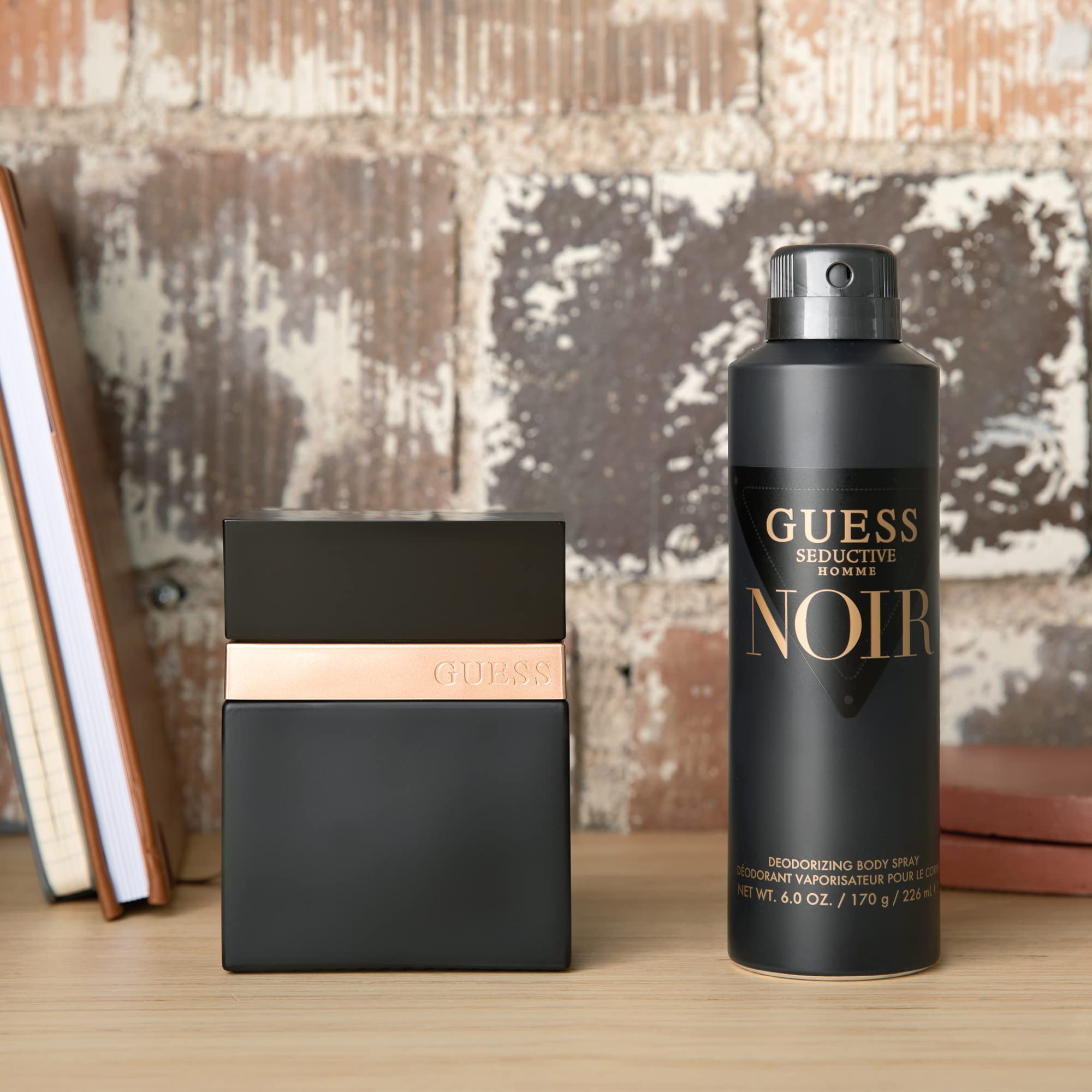 Guess Guess Seductive Homme Noir Men Body Spray 6 Oz