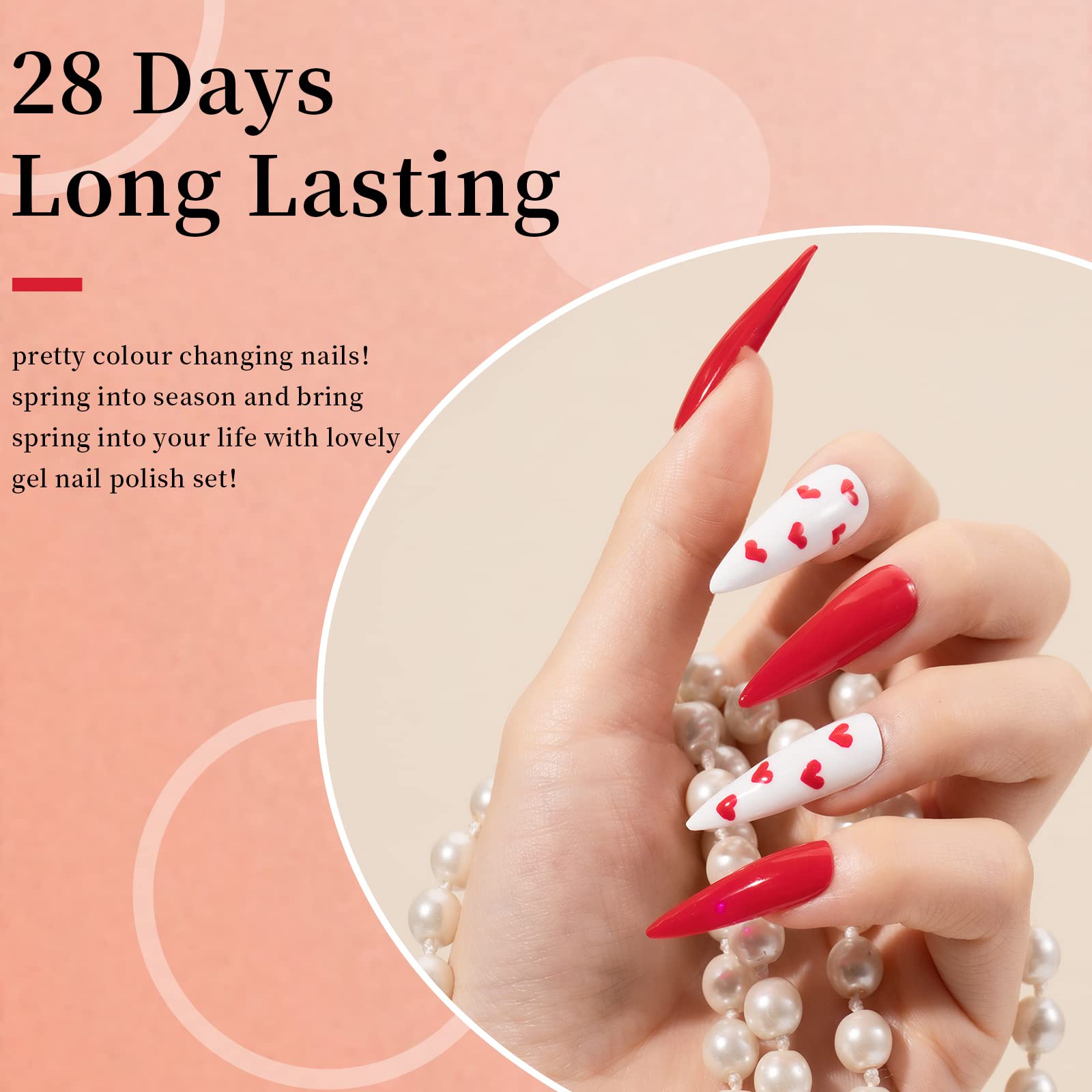 Maychao 15Ml Red Gel Nail Polish 1Pc Bright Red Gel Polish Soak Off Uv Led Nail Gel Polish Nail Art Starter Manicure Salon Diy A