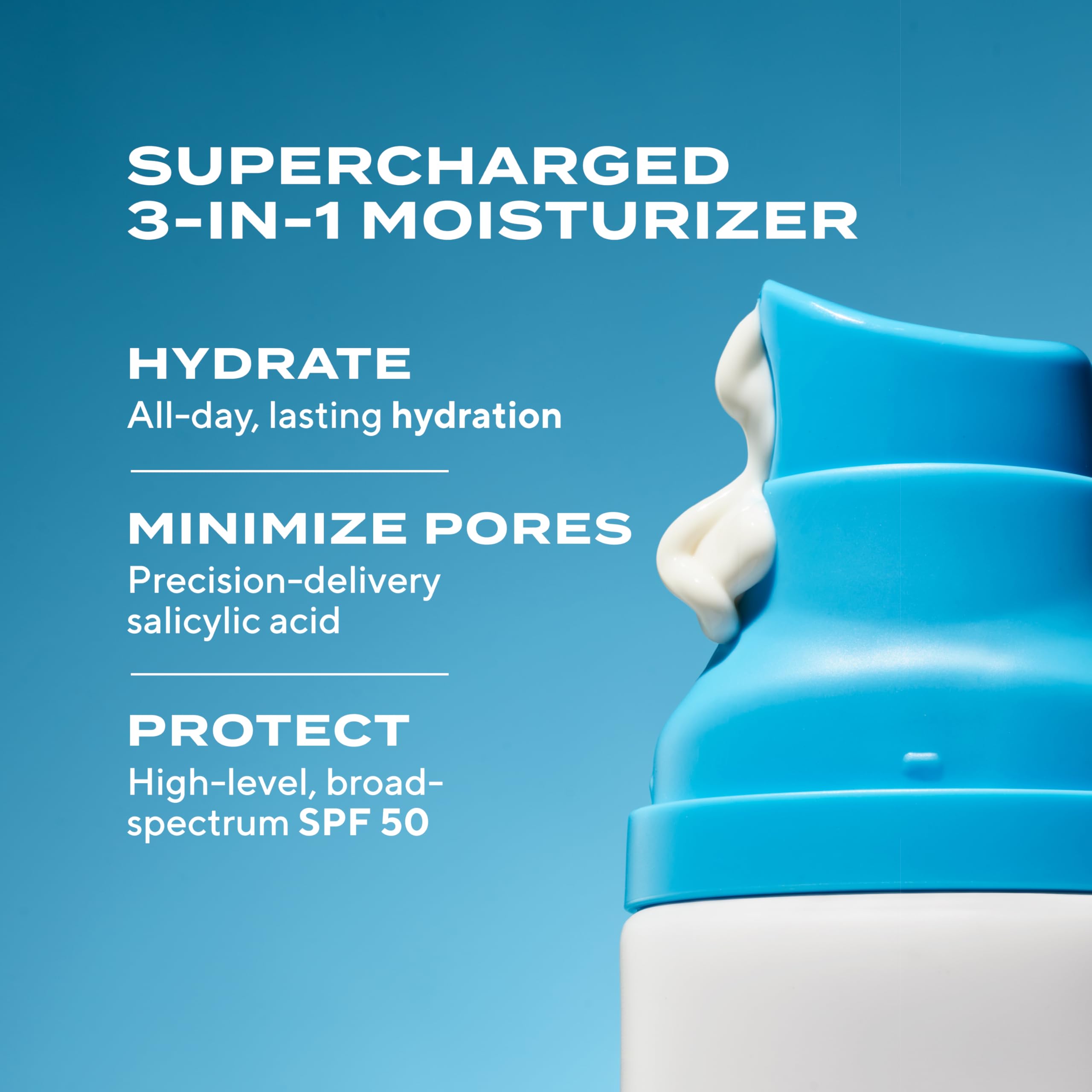 Murad Superactive Mattifying Oil and Pore Control Moisturizer SPF 50 - Shine Free Hydrating Facial Sunscreen Supercharged with S