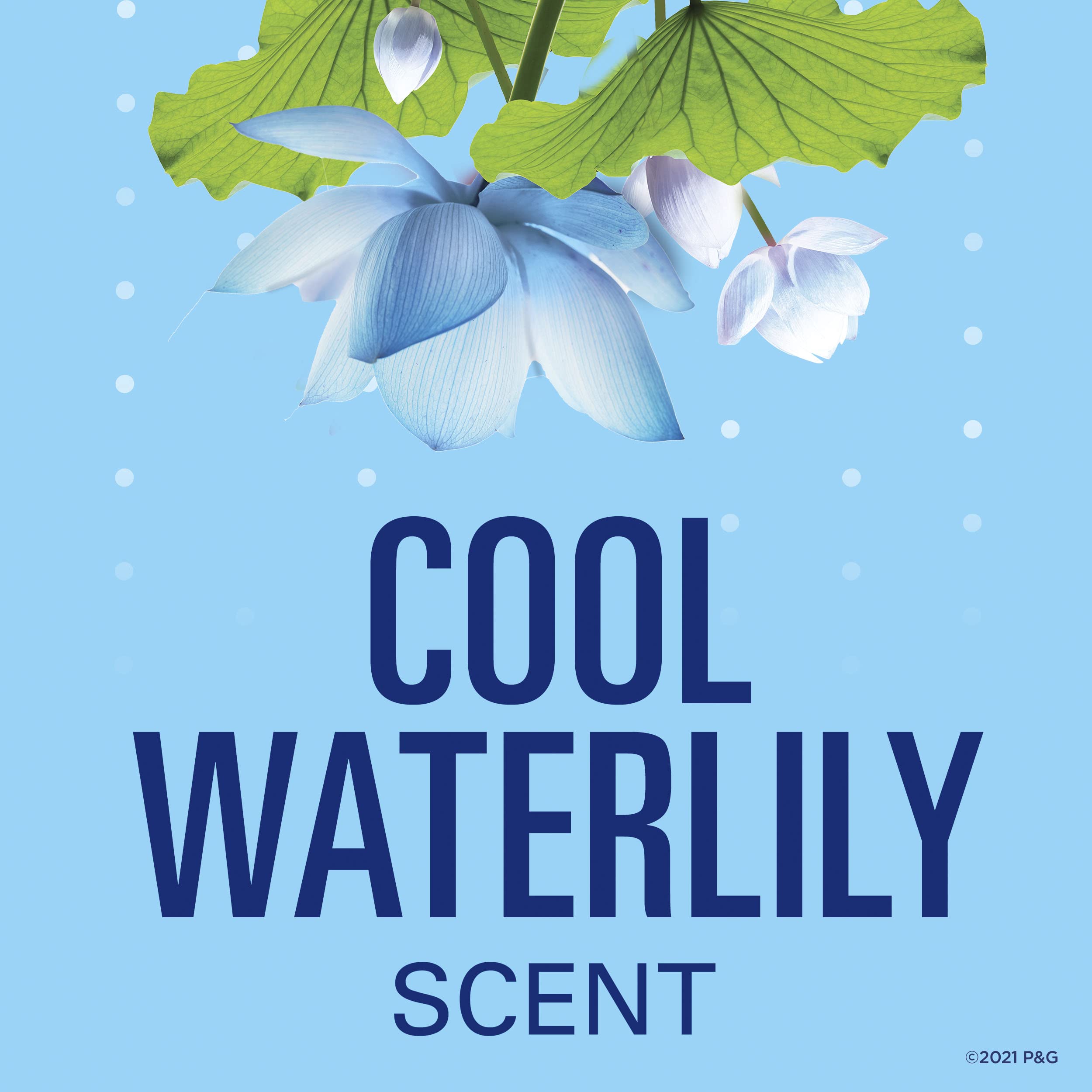 Secret Fresh Antiperspirant And Deodorant Clear Gel, Cool Waterlily, 2.6 Ounce