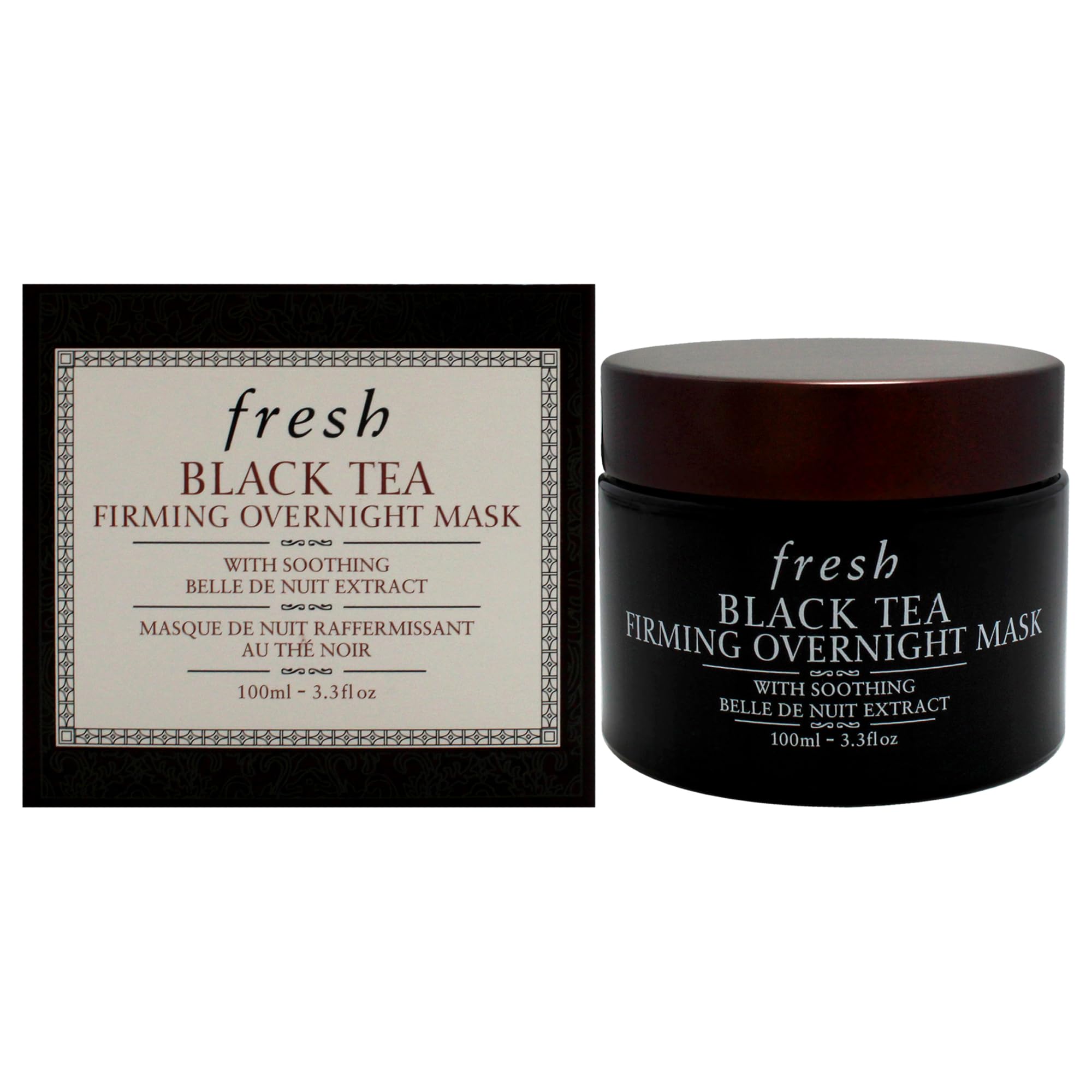 Black Tea Firming Overnight Mask By Fresh For Women - 3.3 Oz Mask