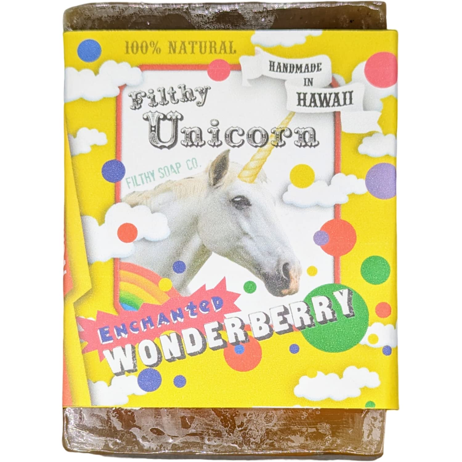Filthy Farmgirl Handmade Hawaiian Soap Funny Filthy Rainbow Unicorn - Enchanted Wonderberry