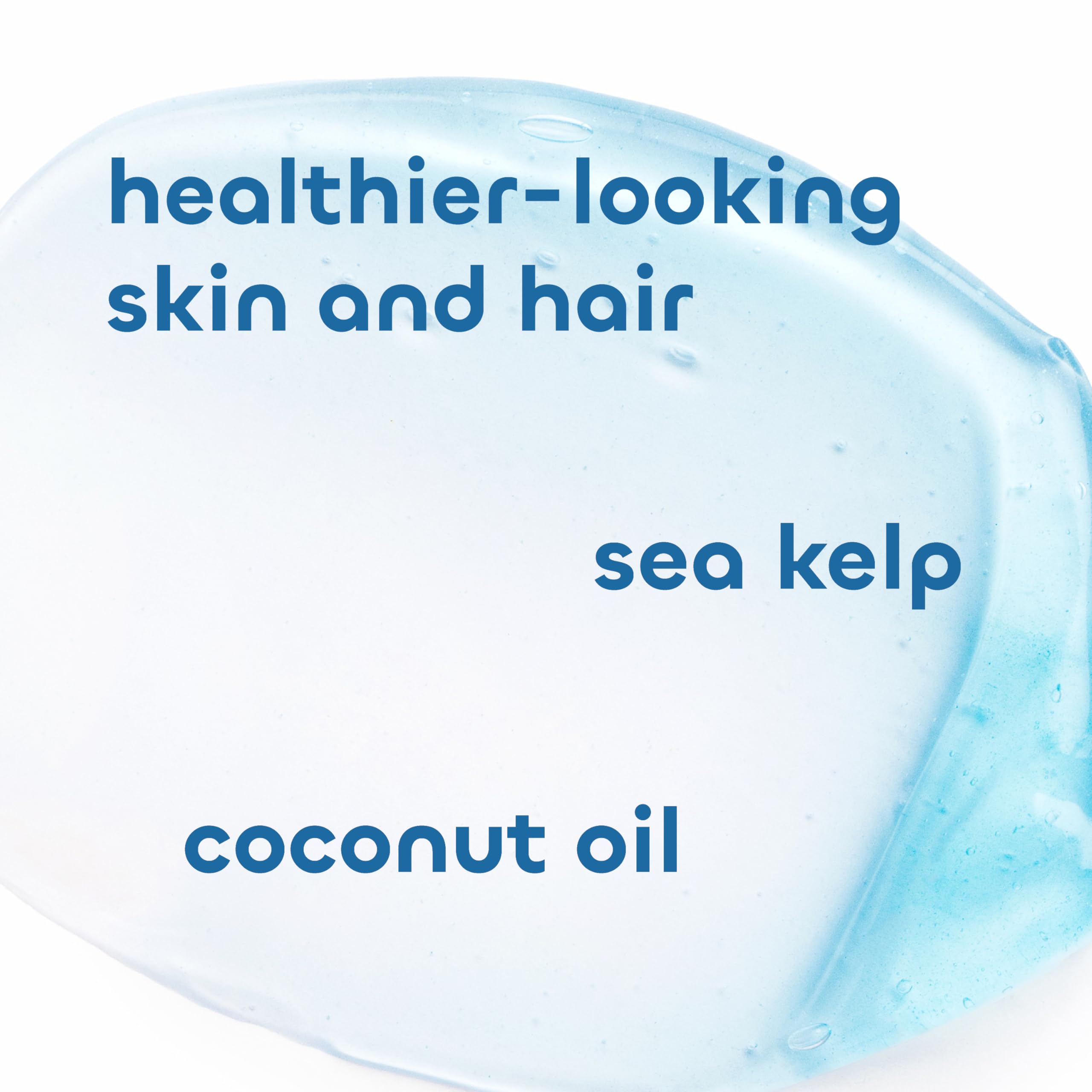 Seaweed Bath Co. 3 in 1 Wash, Lime Papaya Scent, 30 Ounce, Body Wash, Shampoo, Bubble Bath for Women & Men, with Sea Kelp & Coco