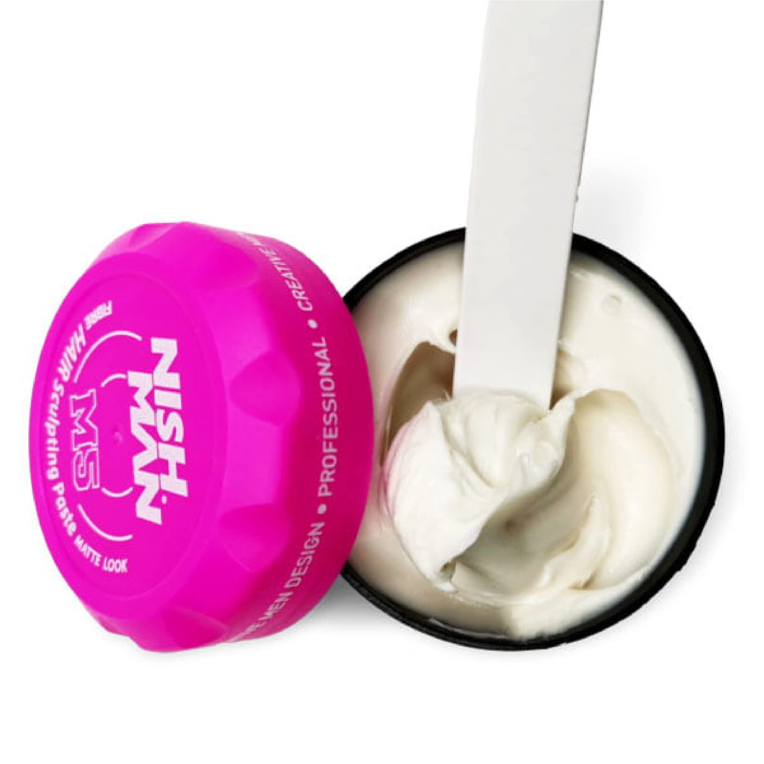 Nishman Hair Styling Series (Fiber Hair Styling Matte Wax M5, 100Ml)