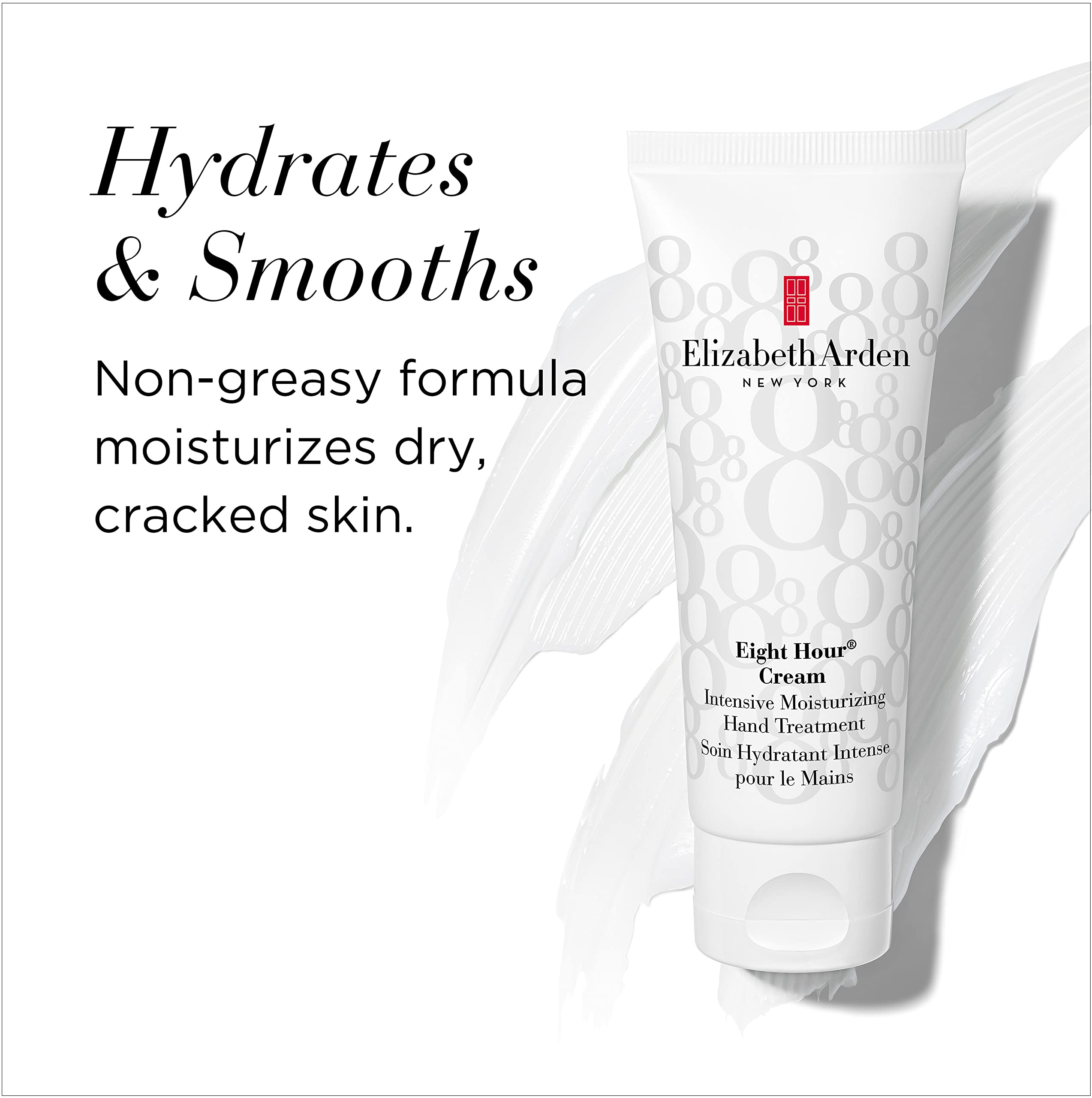 Elizabeth Arden Eight Hour Cream Intensive Moisturizing Hand Treatment, Mega Size, 6.8 Oz
