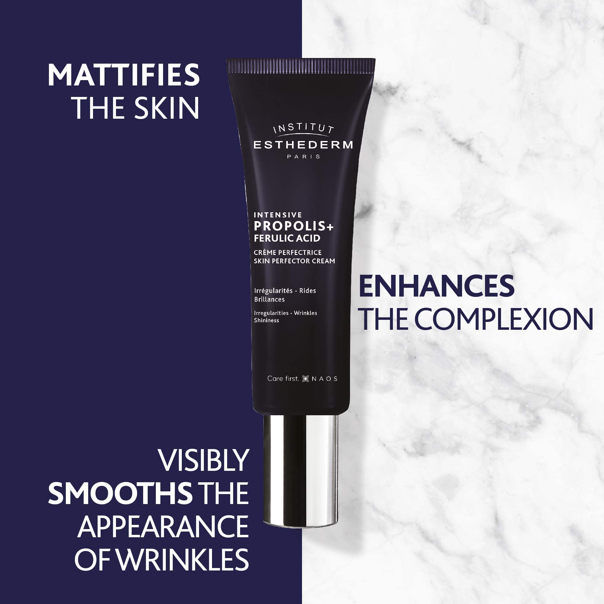 Institut Esthederm - Intensive Propolis Face Cream - Skin Soothing and Purifying - Oily Skin - Skin with irregularities