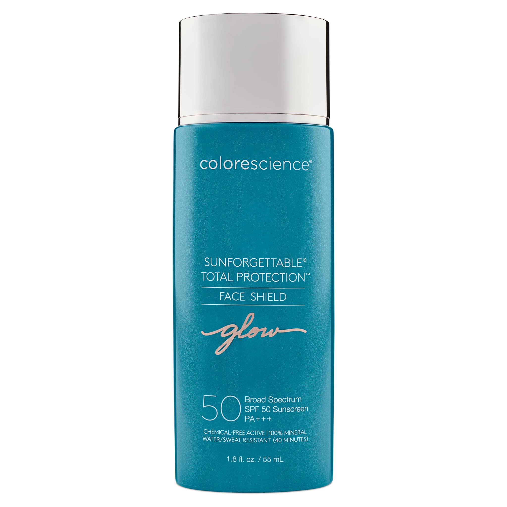 Colorescience Sunforgettable Total Protection Face Shield Glow SPF 50, Glow, 1.8 Fl Oz