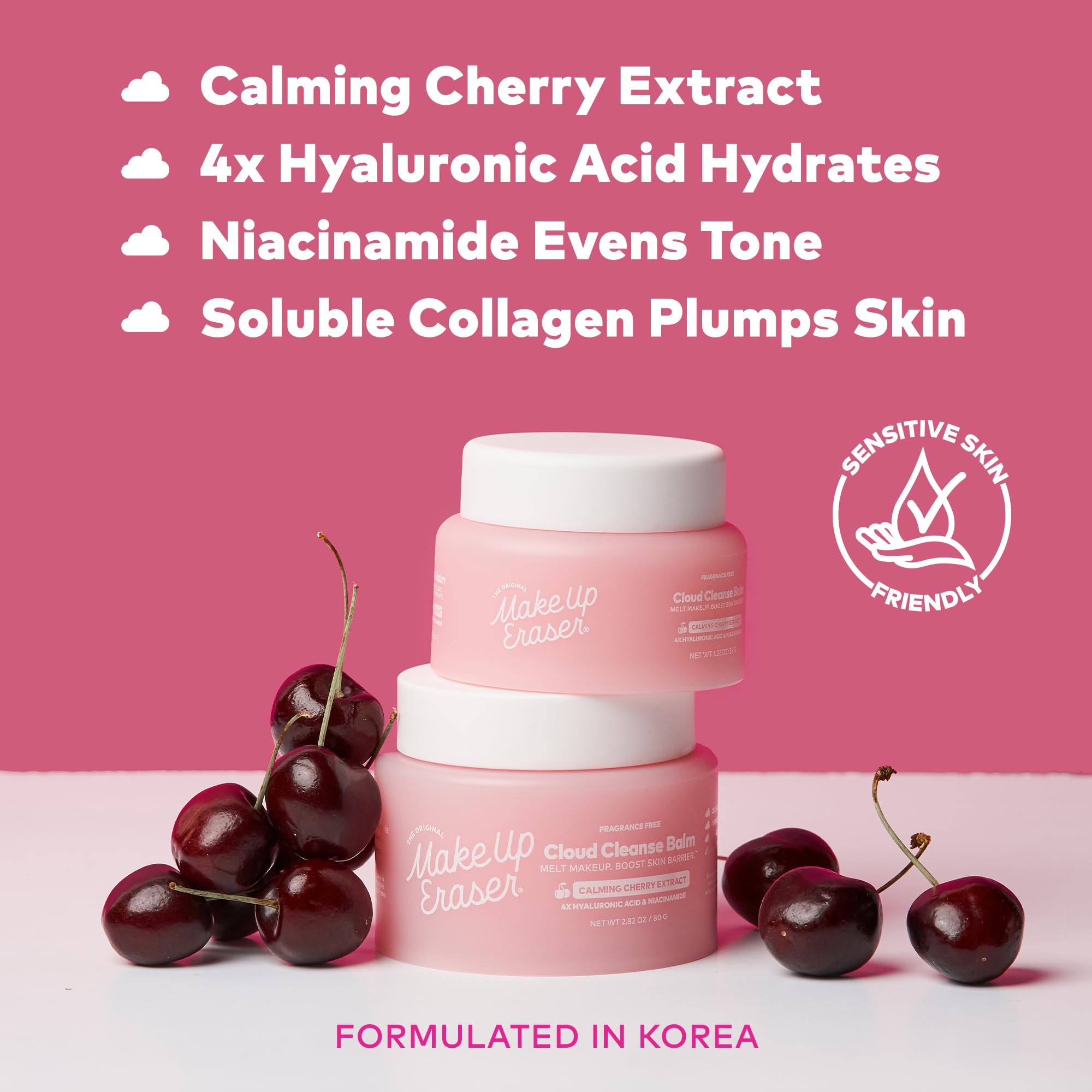 MakeUp Eraser The Original Cloud Cleanse Balm, Melting Cleanser Makeup Remover Balm for Face, 80g/2.82oz