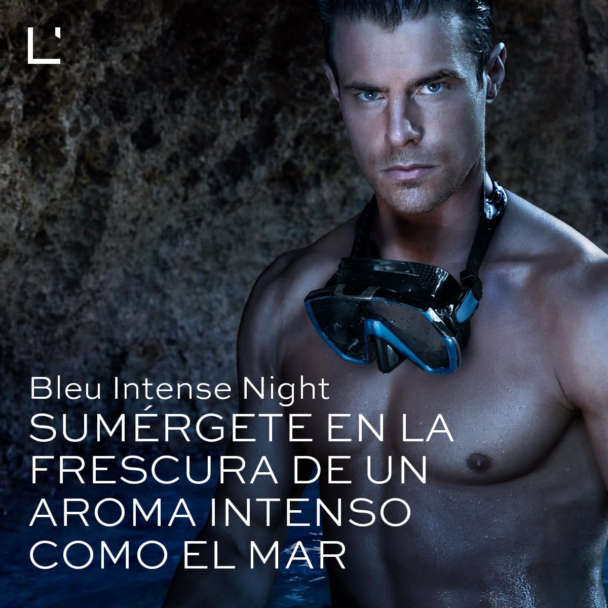 L'Bel - Bleu Intense Night Perfume for Men Long Lasting 100 ml