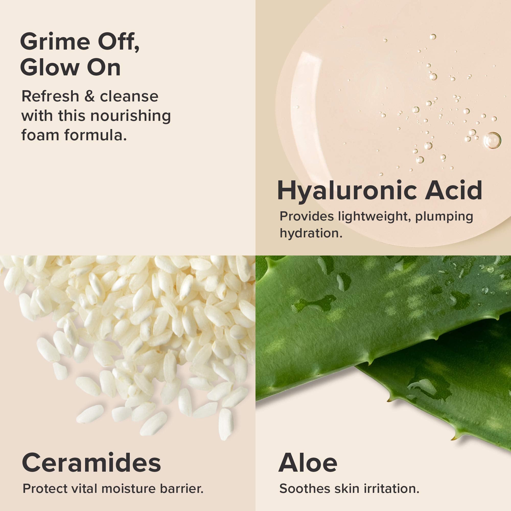 Paula'S Choice Resist Perfectly Balanced Foaming Cleanser, Hyaluronic Acid & Aloe, Anti-Aging Face Wash, Large Pores & Oily Skin