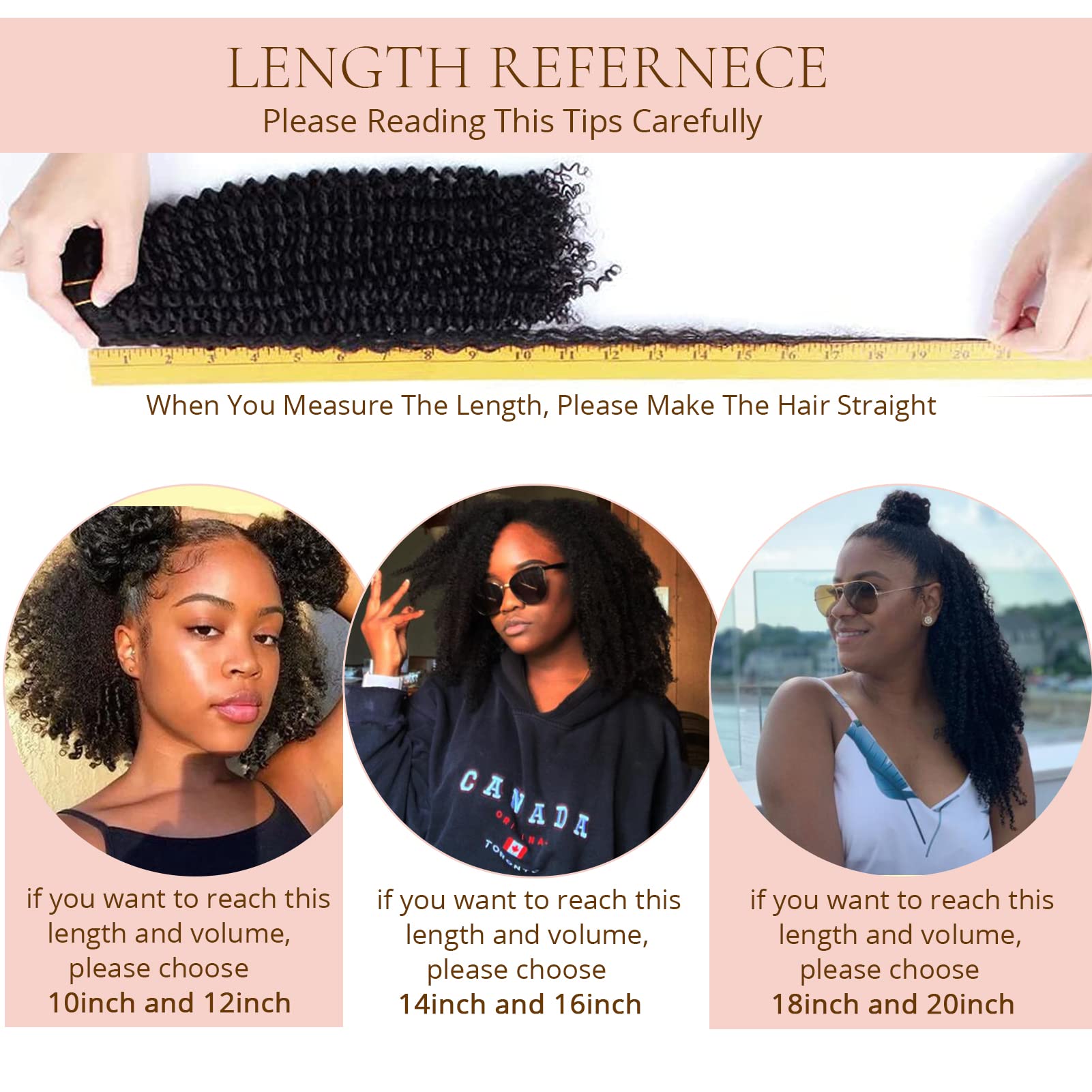 Afro Curly Clip In Hair Extensions For Black Women 3C 4A Kinky Clip Ins Virgin Remy Human Hair Piano Natural Black Mixed With Ch
