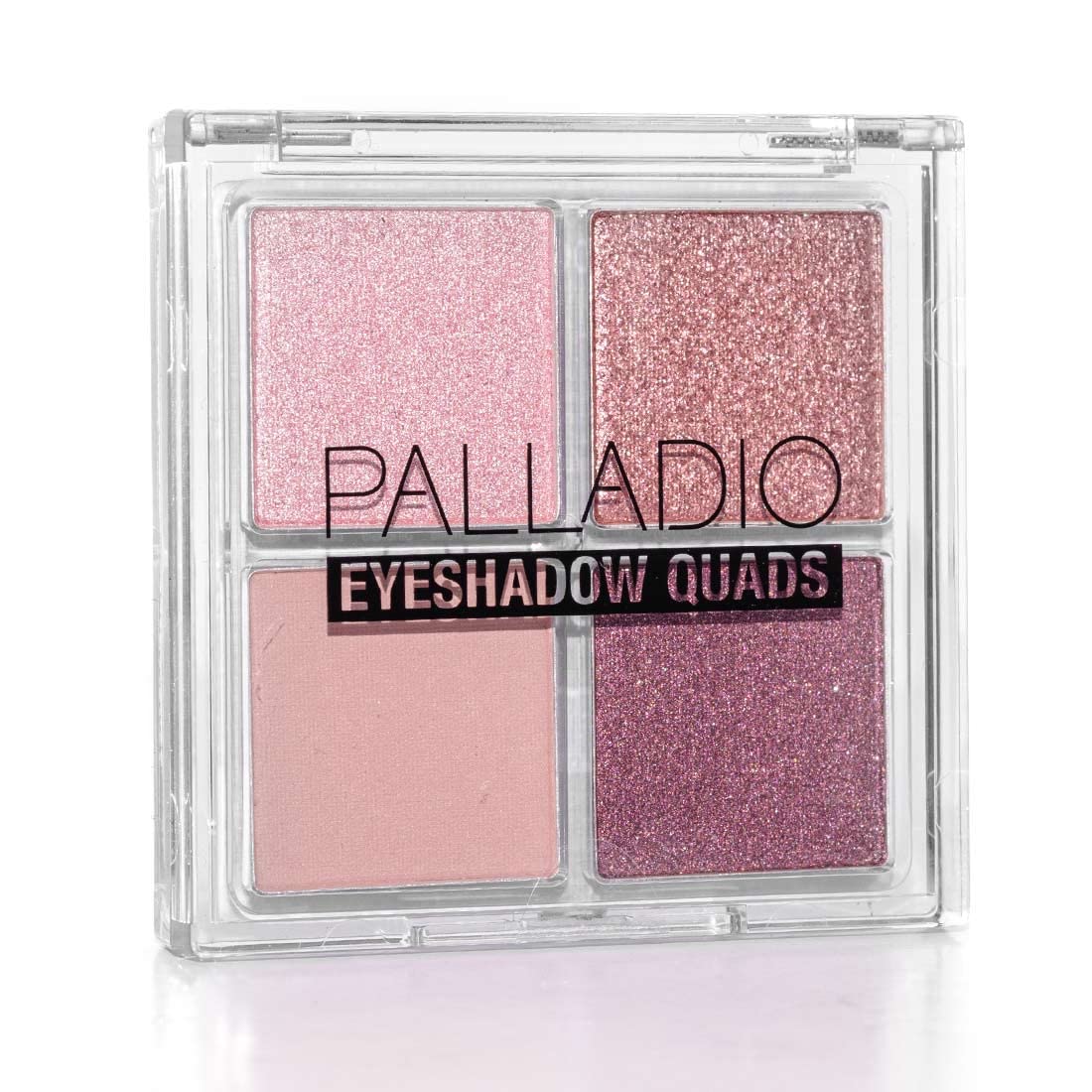 Palladio Eyeshadow Quads Velvety Pigmented Blendable Matte, Metallic & Shimmer Finishes, Creamy Formula, Four Way Quad Eye Shado