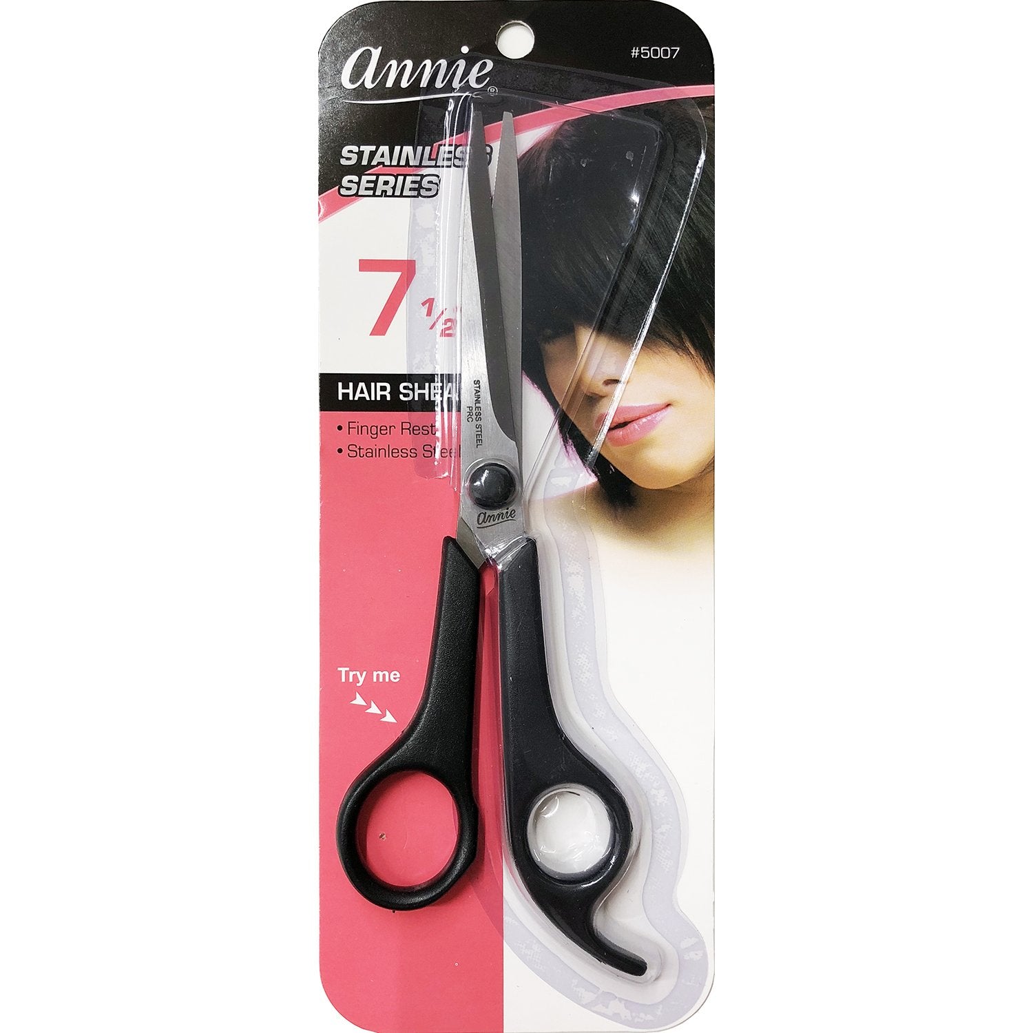 Annie Stainless 7 1/2 Hair Shear Cutting Scissors #5007