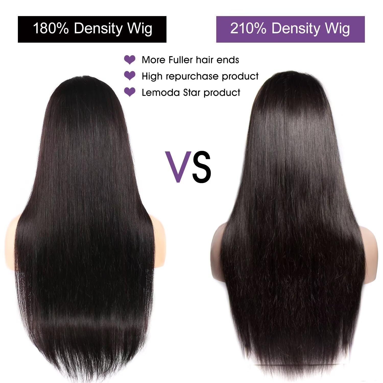 Lemoda 210% Density Full 13X6 Skinlike Real Hd Lace Frontal Wigs 28Inch Straight 13X6 Full Lace Frontal Virgin Human Hair Wigs I