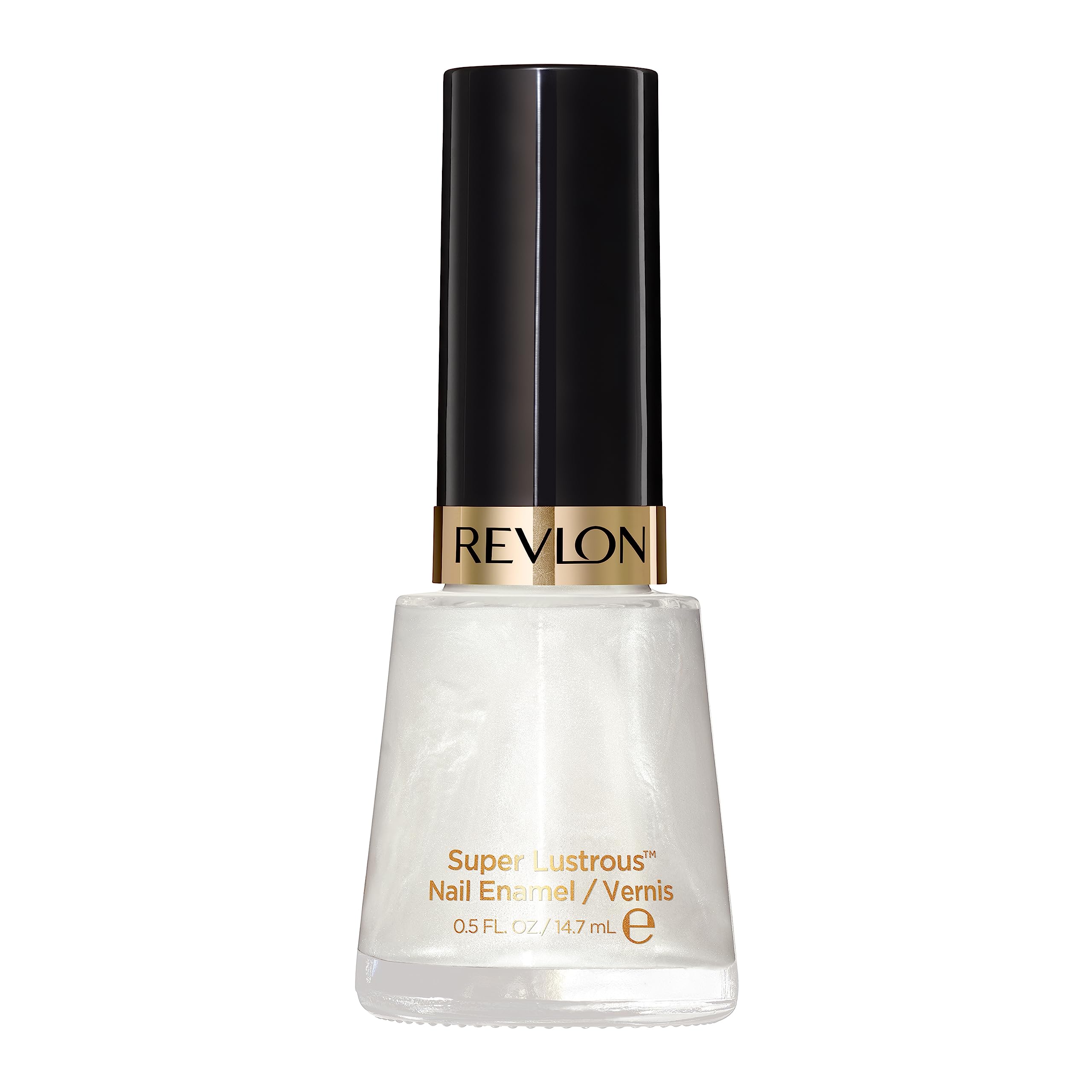 REVLON Super Lustrous Nail Enamel Polish, Chip Resistant, High Shine, 0.5 fl oz, Color 020 Pure Pearl