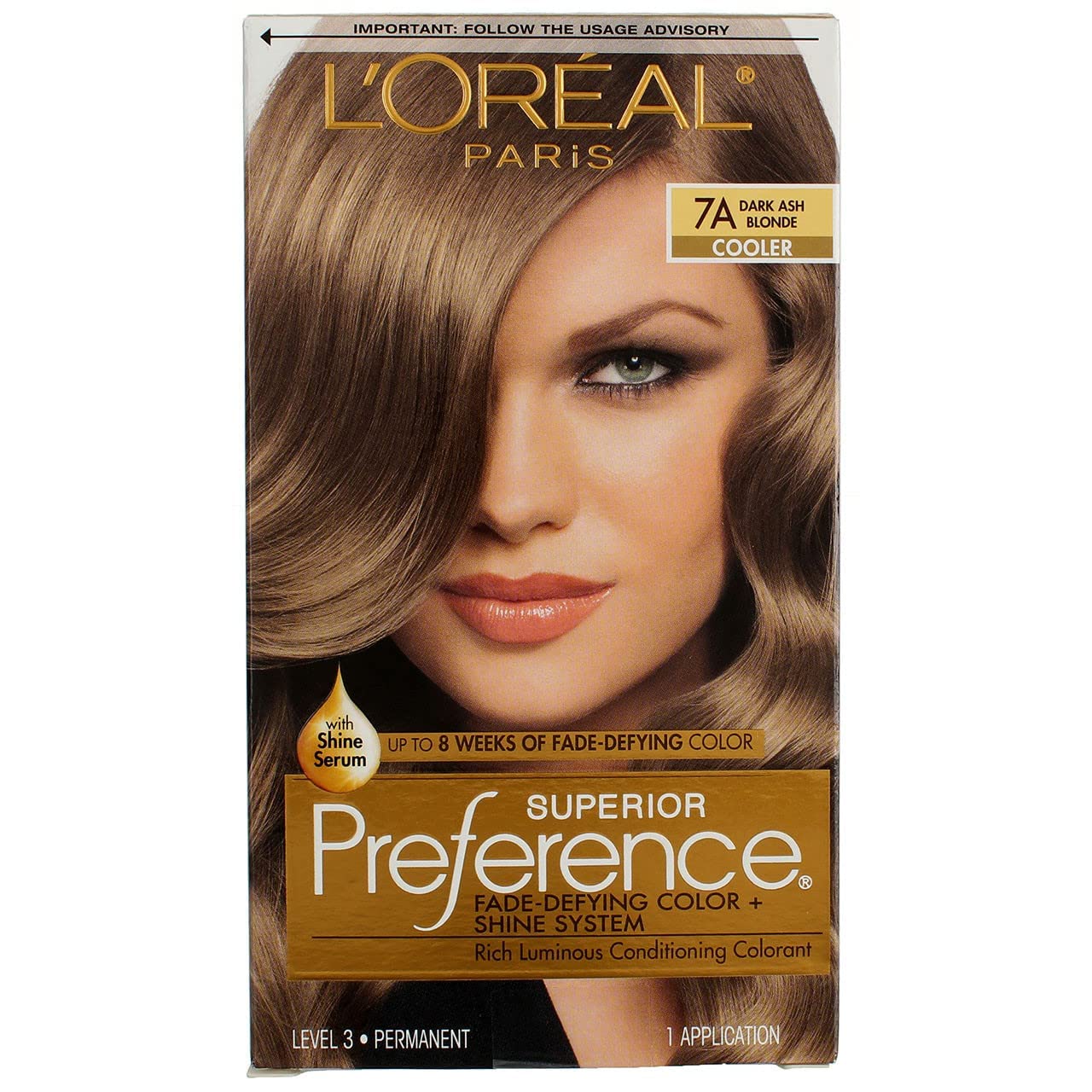 LOreal Superior Preference - 7A Dark Ash Blonde (Cooler) 1 Each