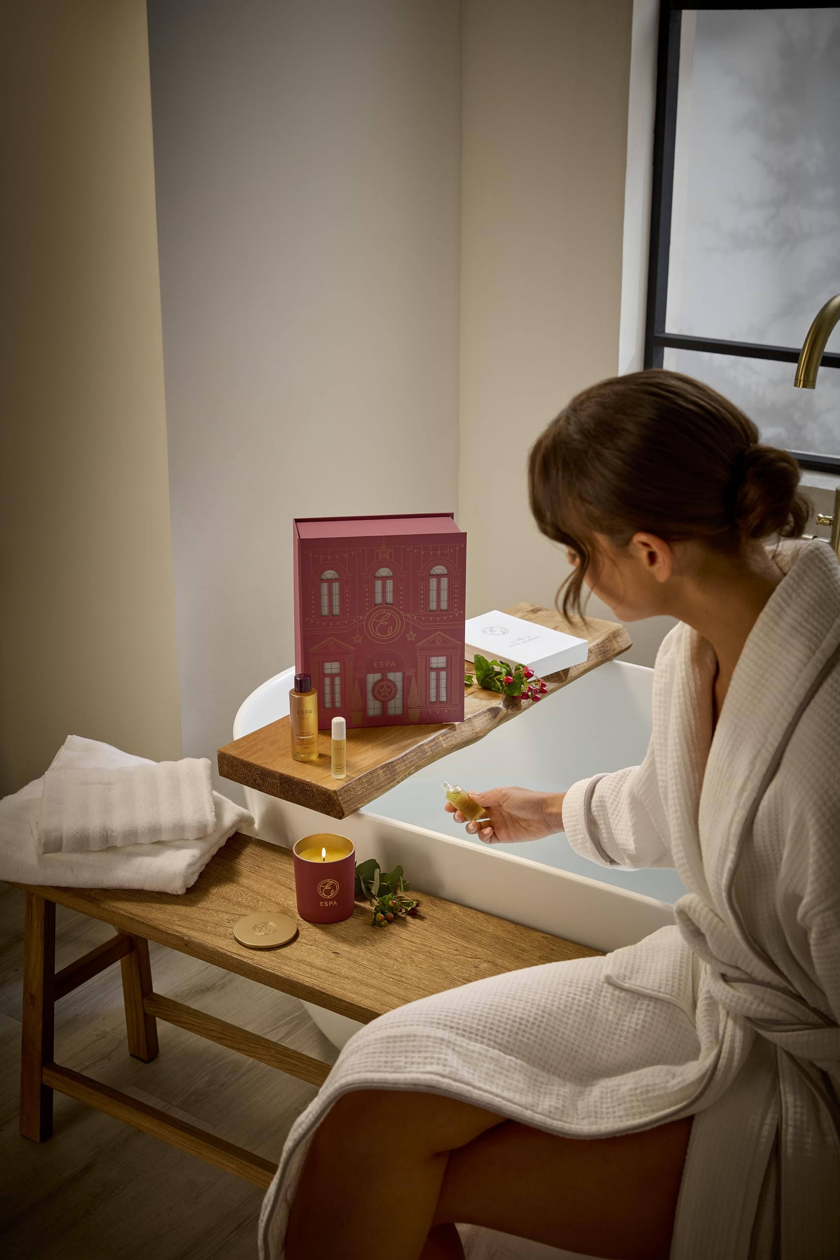 ESPA | Soothing Collection | Includes a Candle, Bath & Body Oil and Face Mask