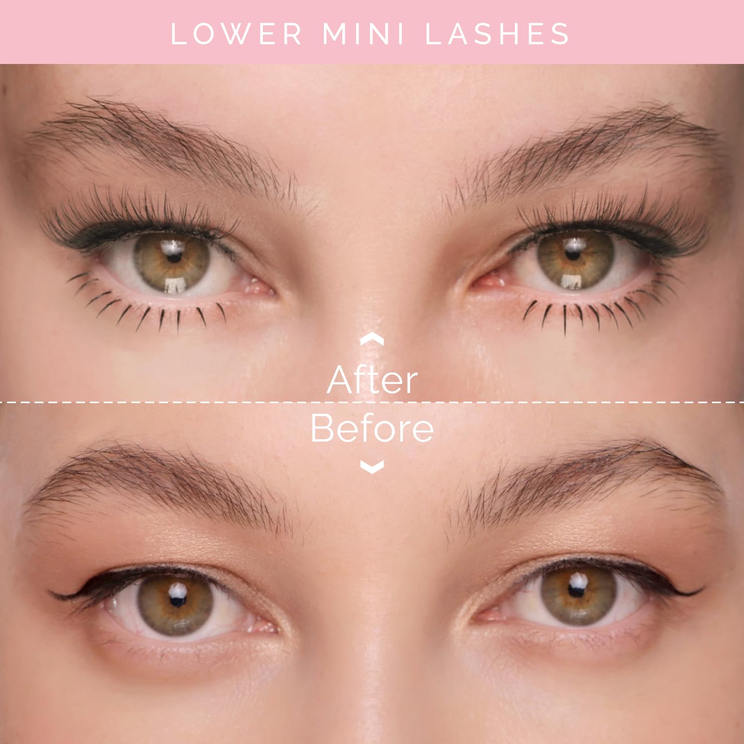 Rb Renata Beauty False Bottom Lashes - 120Pcs Lower Lashes - Premium Individual Eyelashes Short 5Mm/6Mm - Synthetic Fiber - Faux