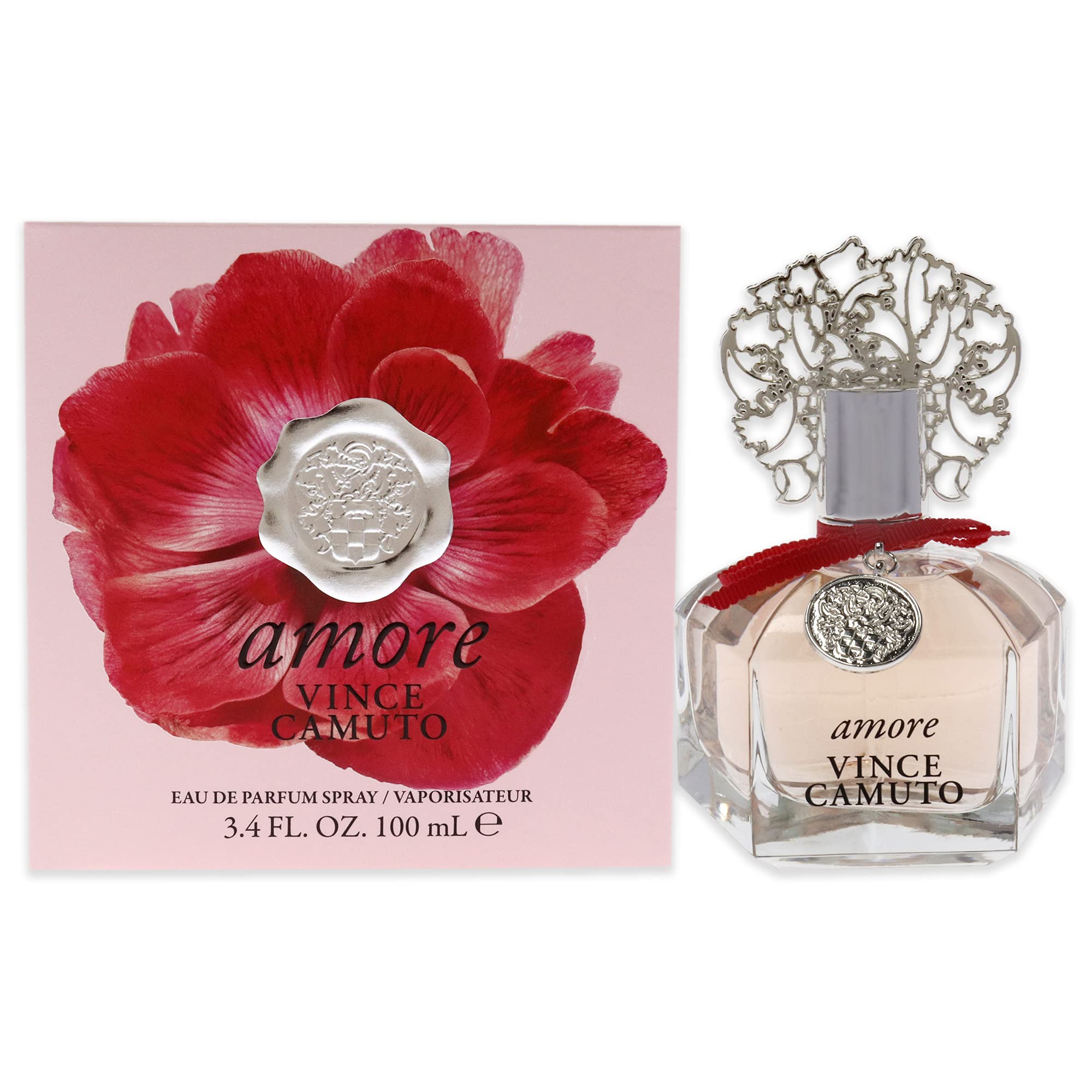 Vince Camuto Amore Eau de Parfum Spray Perfume for Women, 3.4 Fl Oz