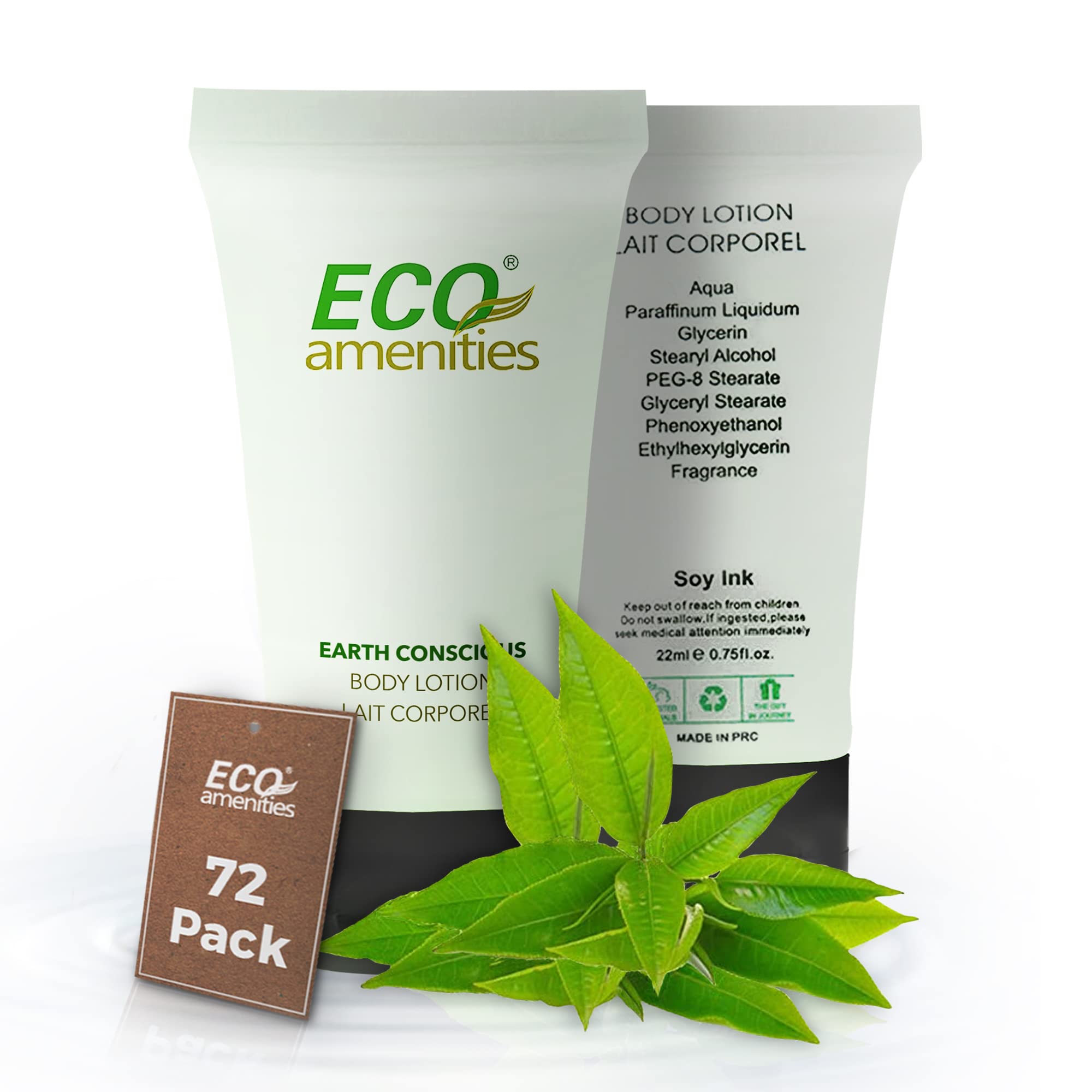 Eco Amenities Travel Size Lotion Bulk - 72 Pack, 22Ml (0.75 Fl Oz) Tubes - Delight Guests With Refreshing Mini Hand Lotion Trave