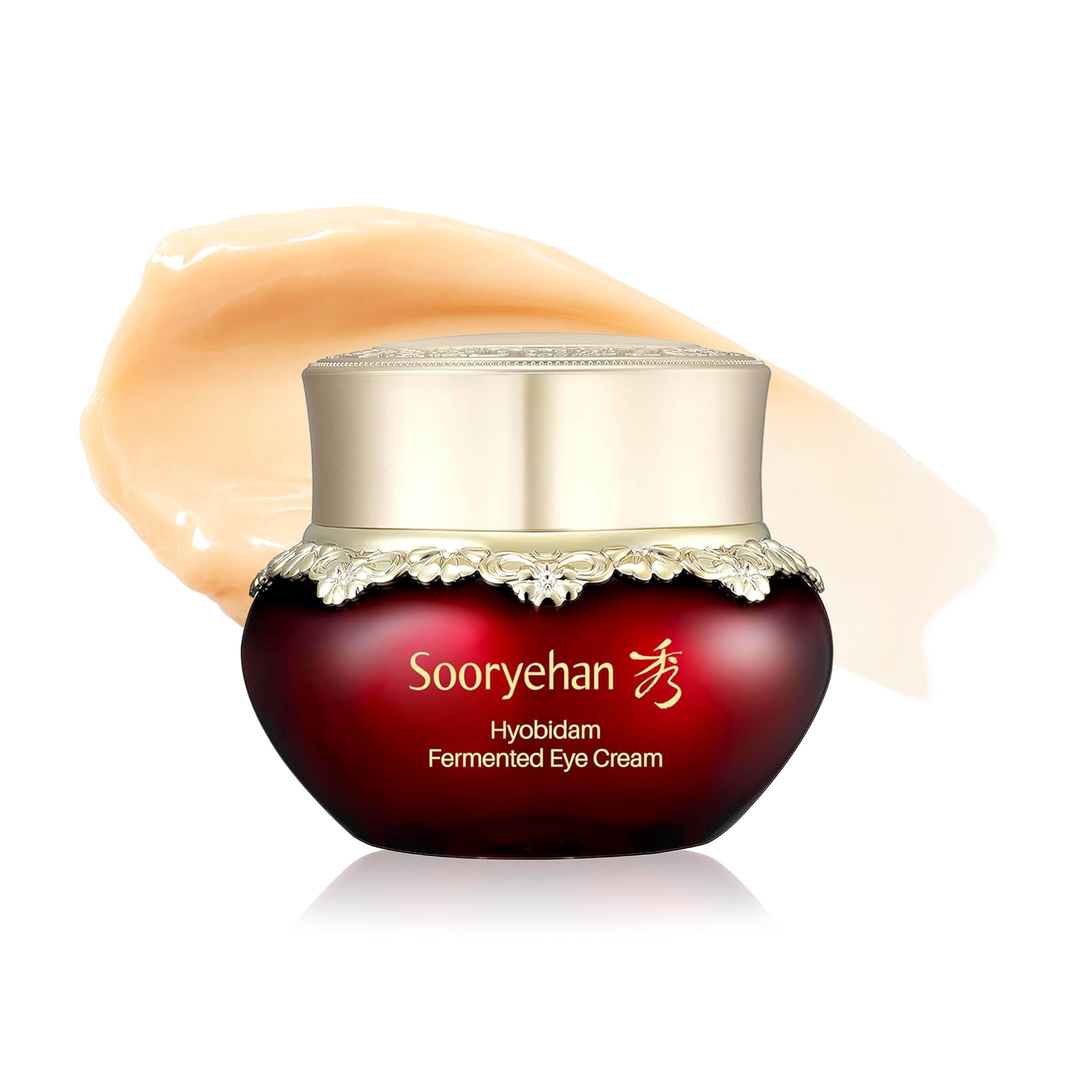 Sooryehan Hyobidam Fermented Eye Cream (0.84 Fl Oz) - Korean Skincare, Luxury Premium High-End Cream, Intensive Skin Care
