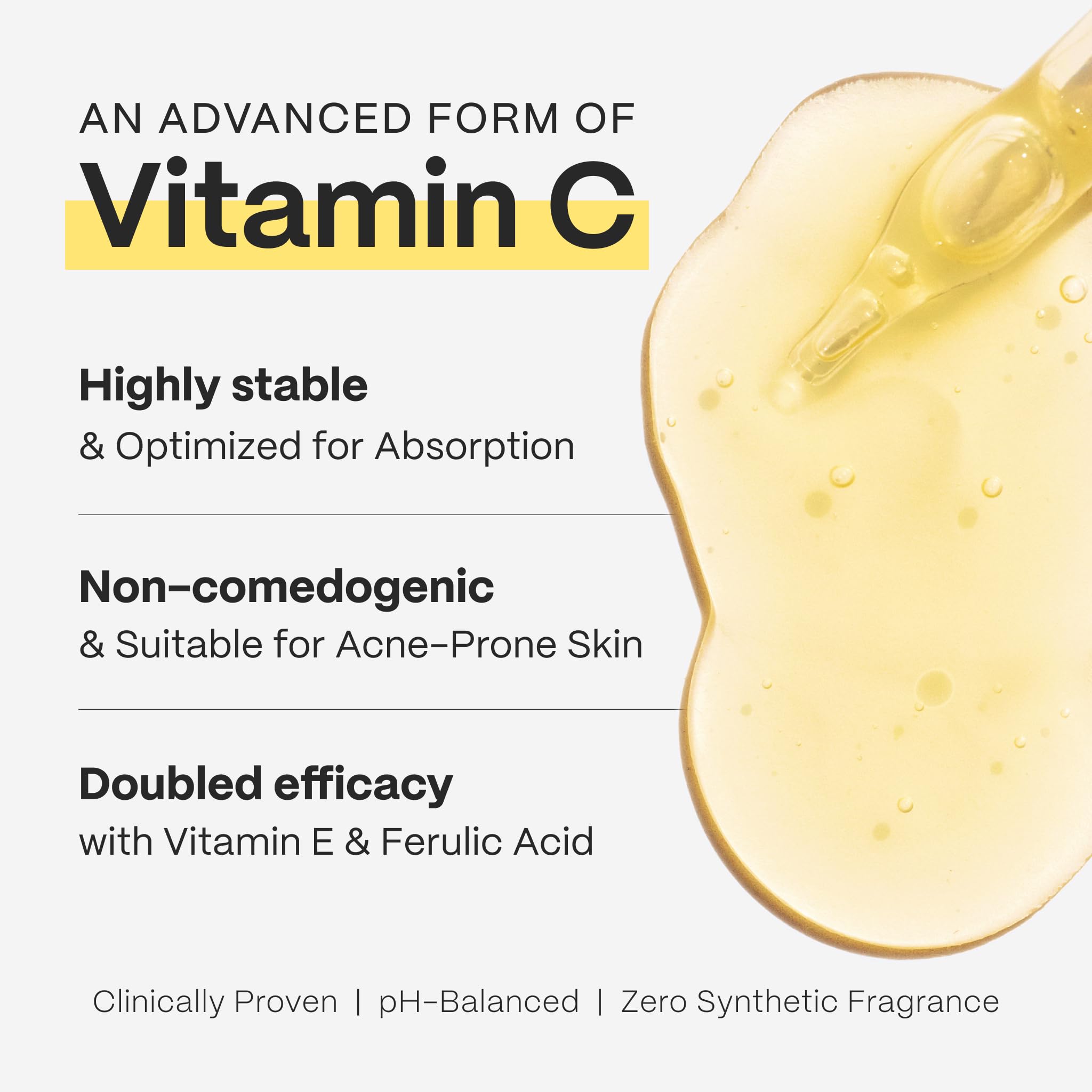 Mad Hippie Vitamin C Serum, Ultra-Hydrating with Hyaluronic Acid, Ferulic & Vitamin E, Anti-Aging, Glow Up Essentials, Cruelty-F