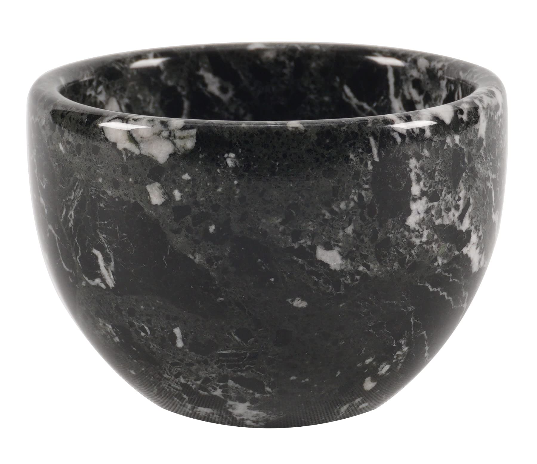 Radicaln Marble Shaving Cream Bowl Black 4' x 3' Inches Handmade Shaving Bowl Mens Barber Supplies - Bowl For Esthetician Suppli