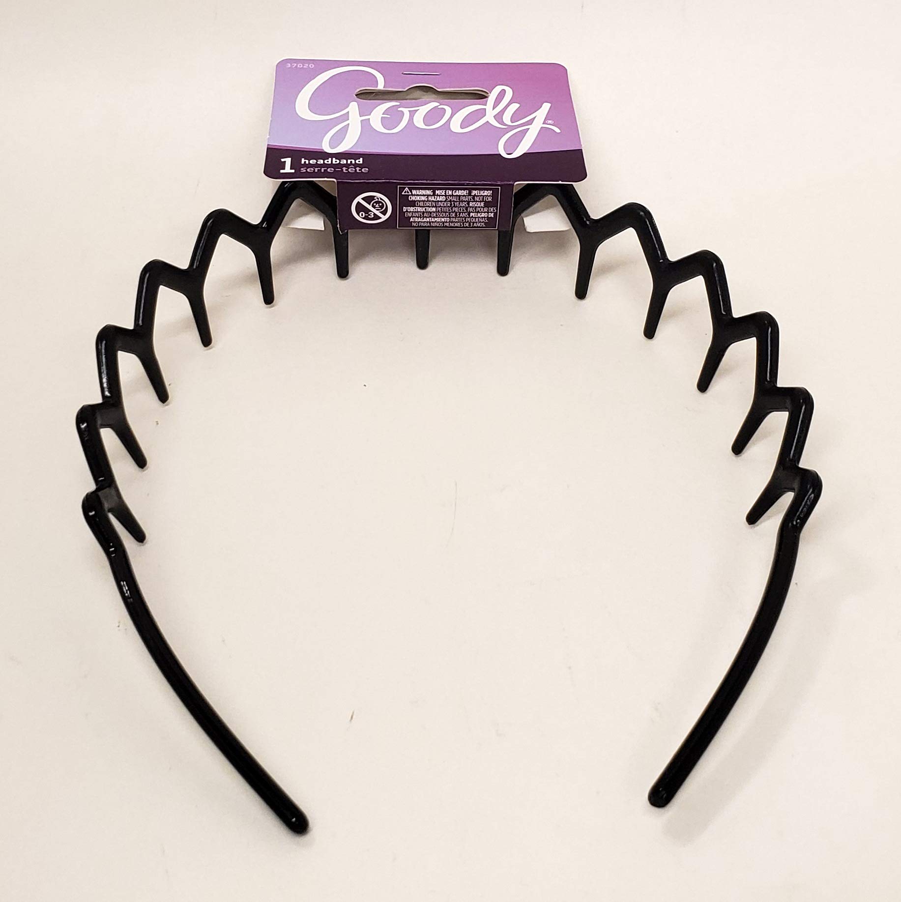 Goody Headband, Zigzag Tooth, 1 Count ( Color May Vary )