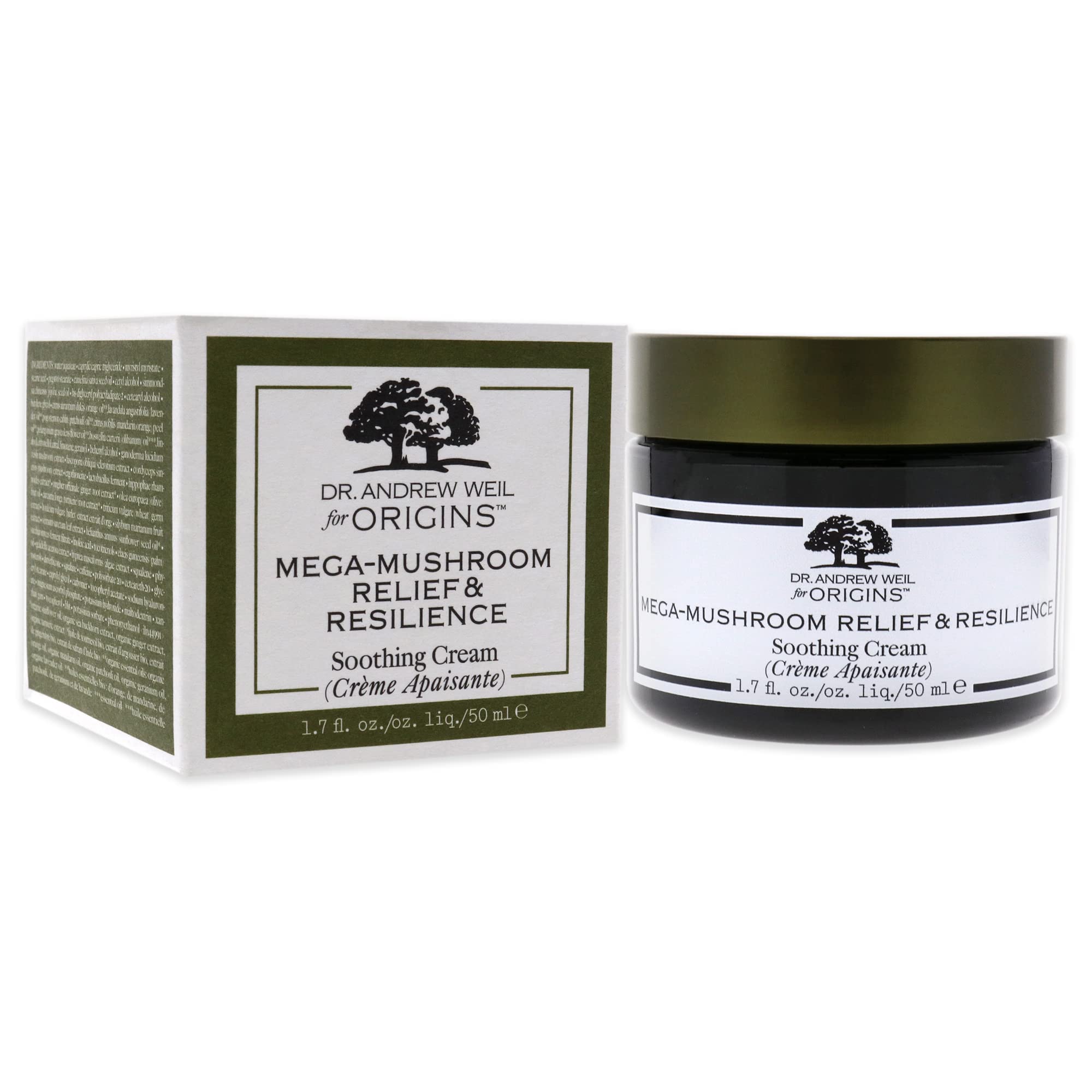 Dr Andrew, Origins Dr Weil Megamushroom Relief Resilience Soothing Cream 17Floz50Ml, 1 Fl Oz