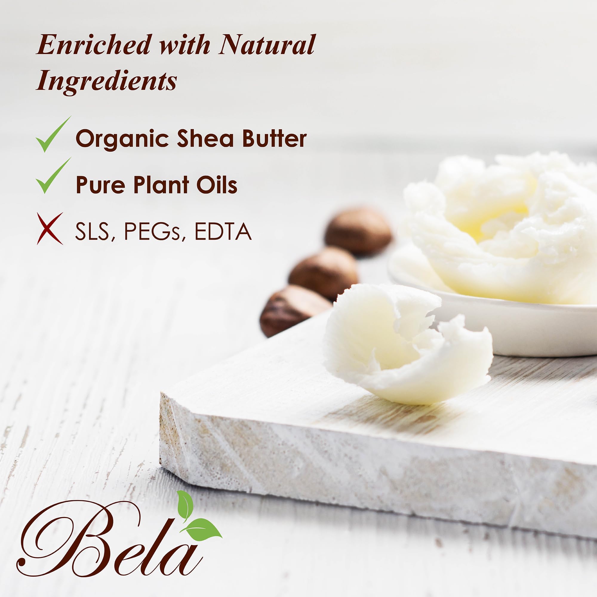 Bela Bath & Beauty, Pomegranate, Triple Milled Moisturizing Soap Bars, No Harsh Ingredients, 3.3 Oz Each - 6 Pack