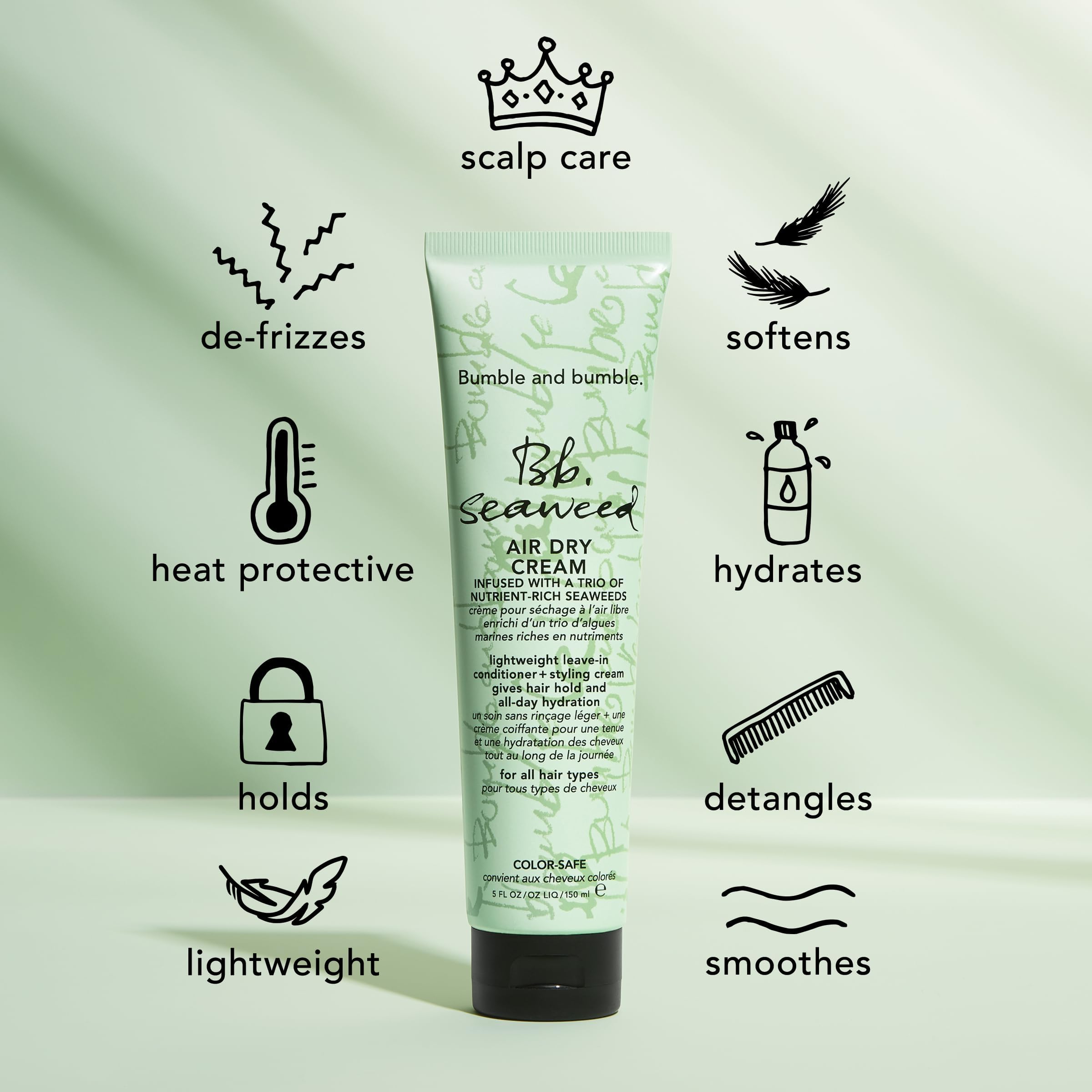 Bumble and bumble Seaweed Nourishing Air Dry Cream, 5 fl. oz.
