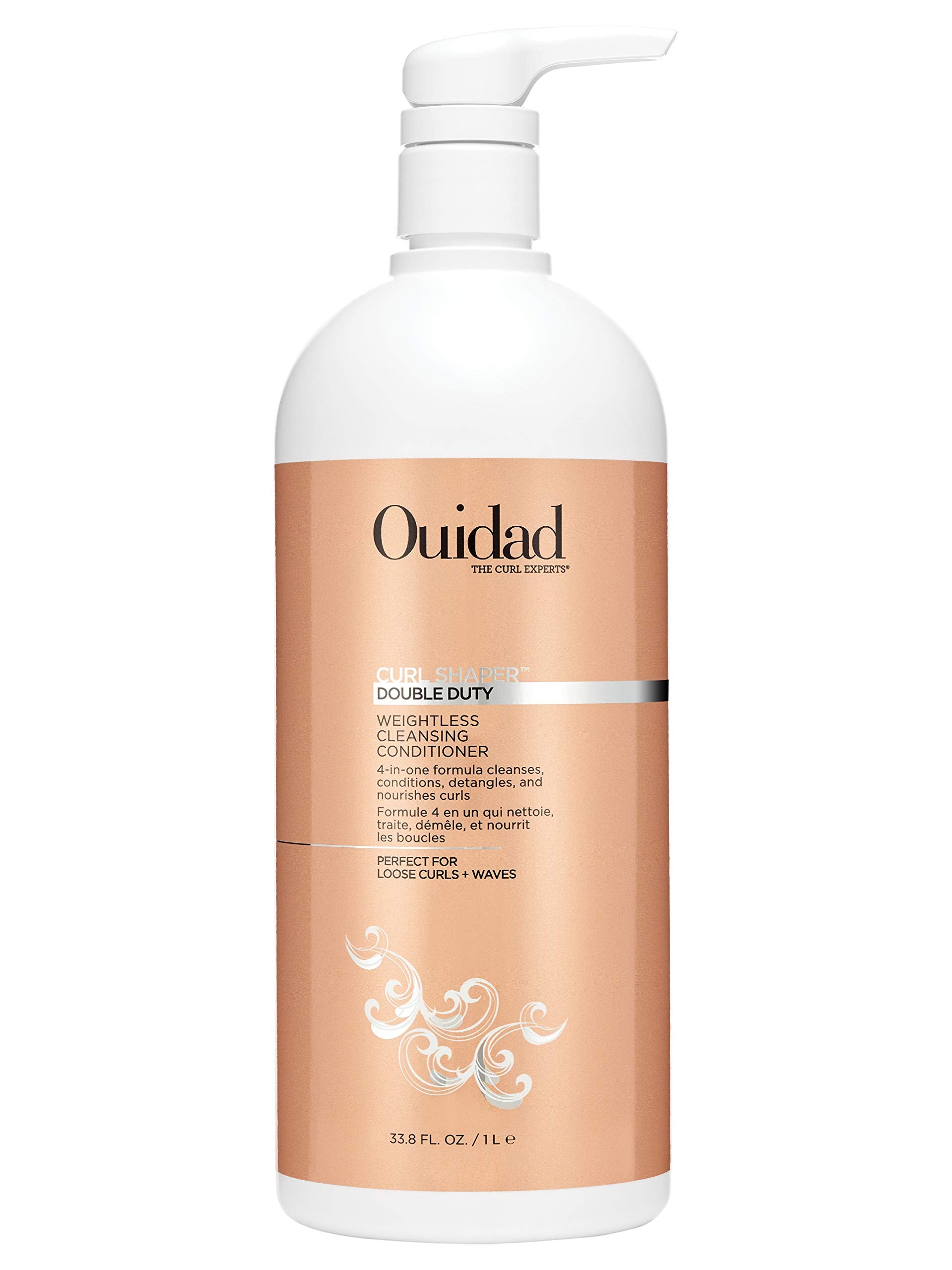 Ouidad By Ouidad Curl Shaper Double Duty Weightless Cleansing Conditioner 33.8 Oz For Anyone