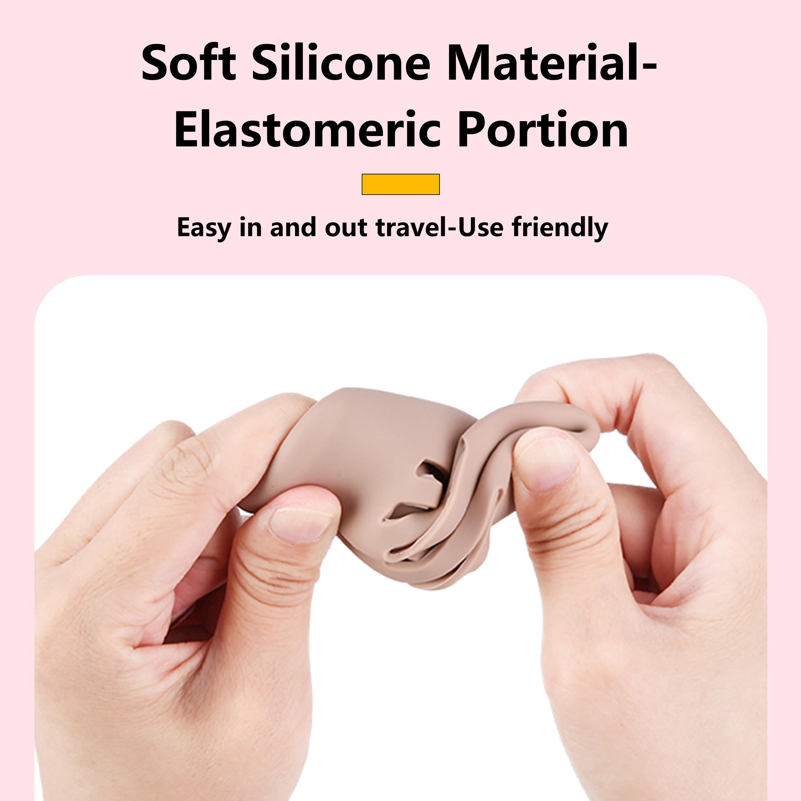 2Pcs Beauty Blender Holder Powder Puff Storage, Breathable Makeup Sponge Case For Business Or Travel