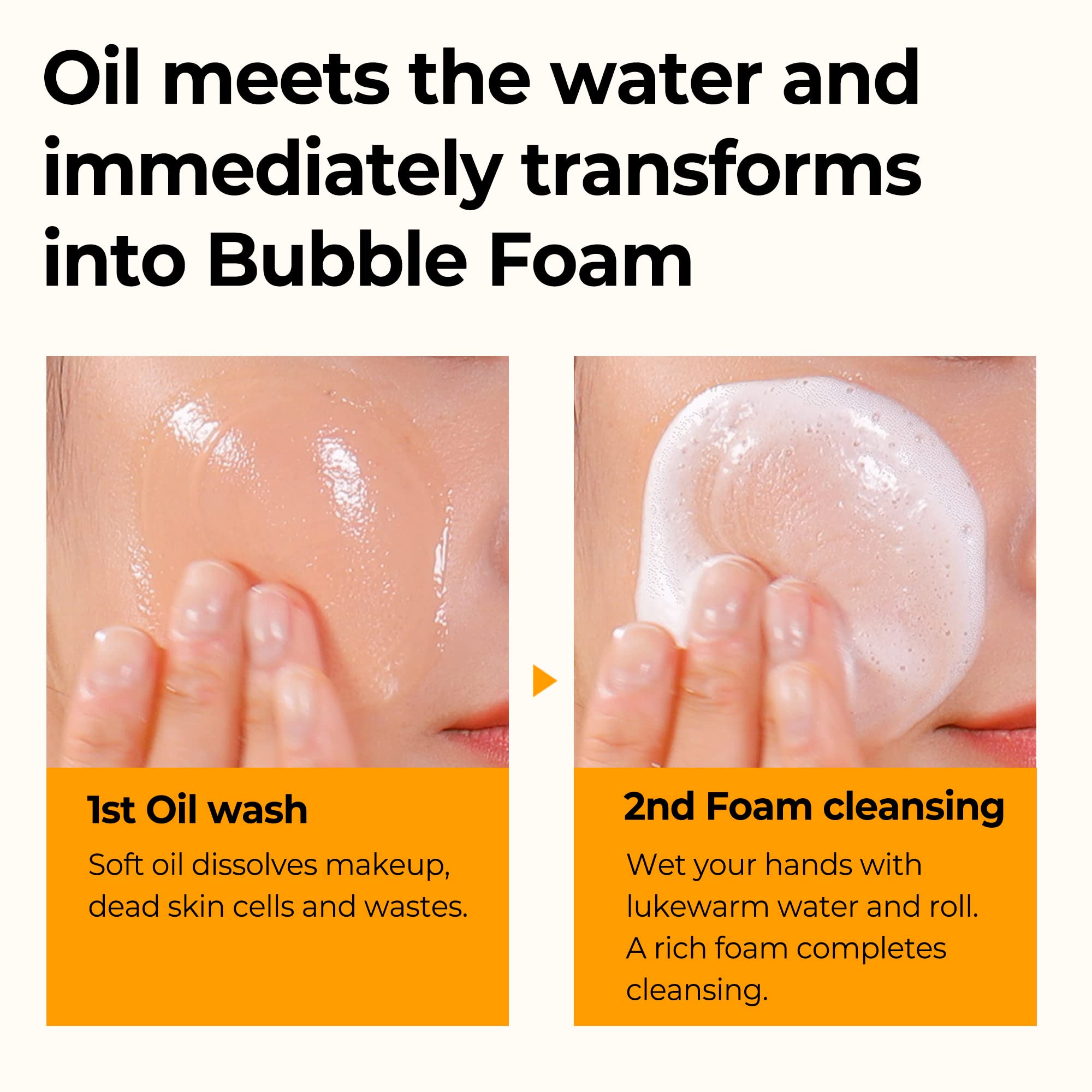 SOME BY MI Propolis B5 Glow Barrier Calming Oil To Foam - 4.05Oz, 120ml - Daily Face Korean Cleansing Oil and Foam Made from Pan