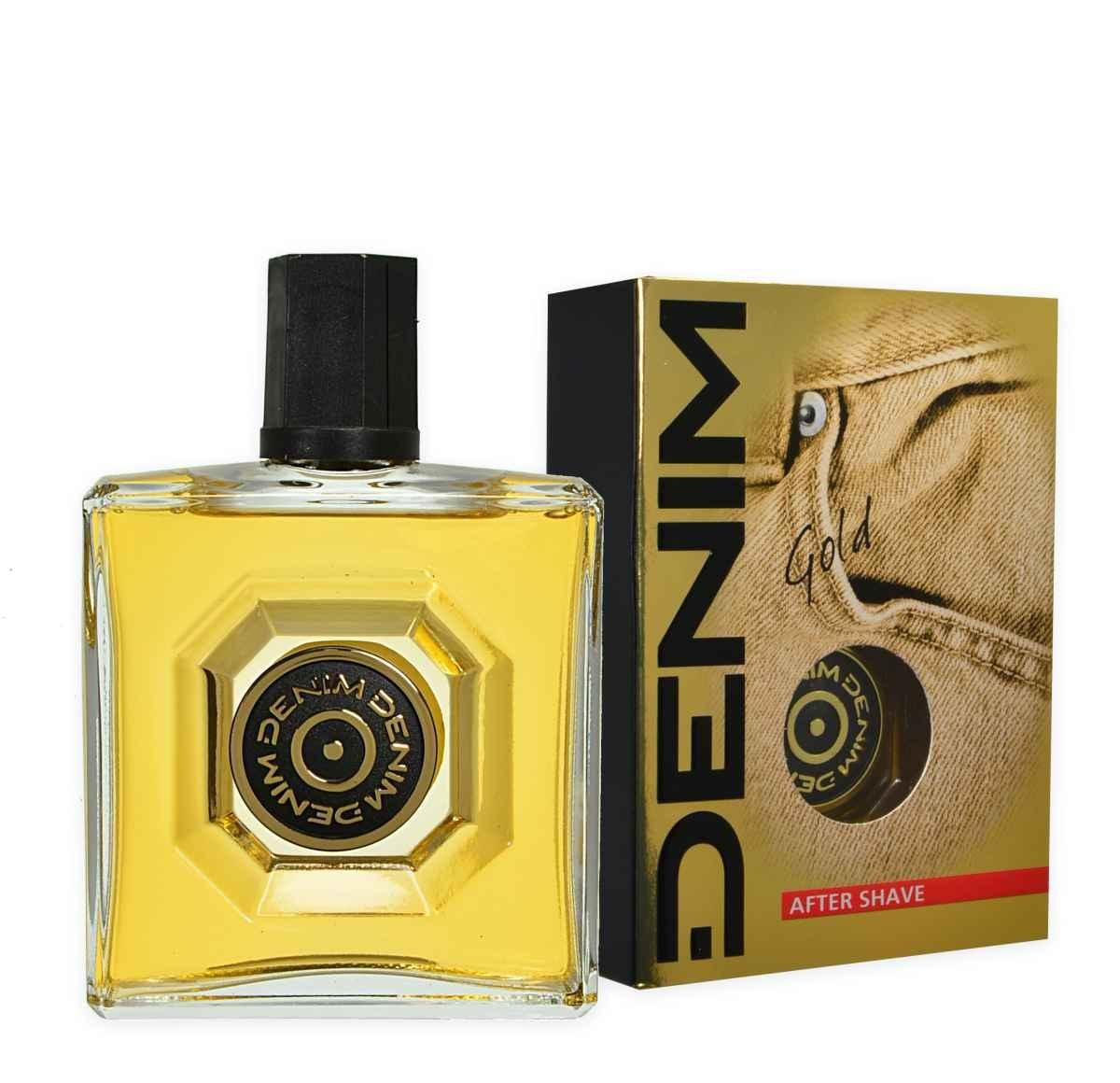 Denim: Gold After Shave 100ml 3.38fl.oz [ Italian Import ]