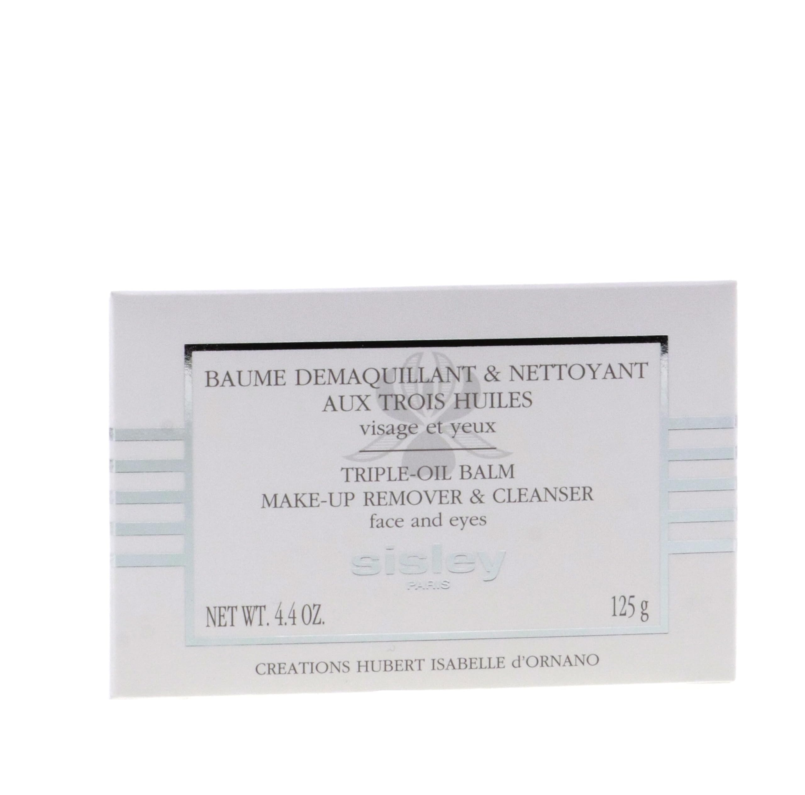 Sisley by Sisley Triple-Oil Balm Make-Up Remover & Cleanser - Face & Eyes --125g/4.4oz(D0102HH9K78.)