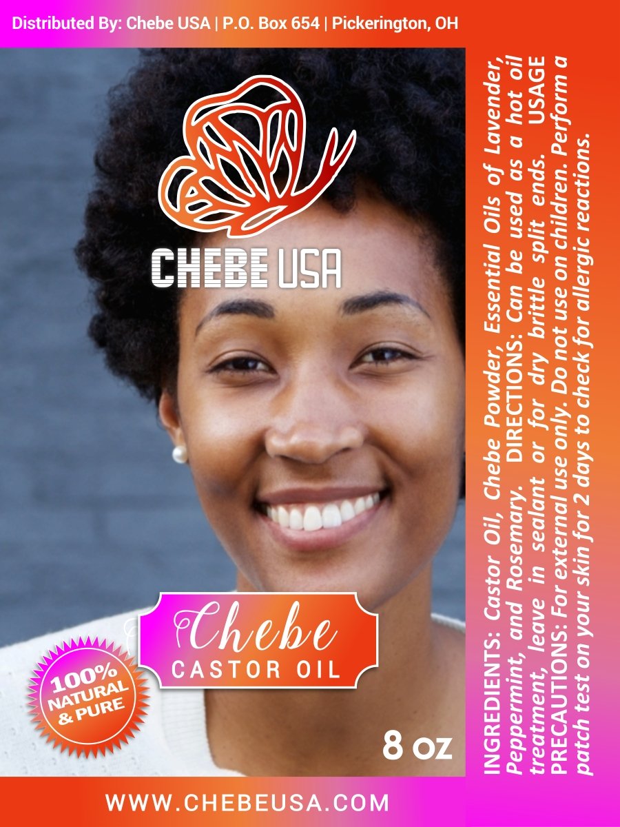 Chebe CASTOR Oil (8 Ounce (Pack of 1))