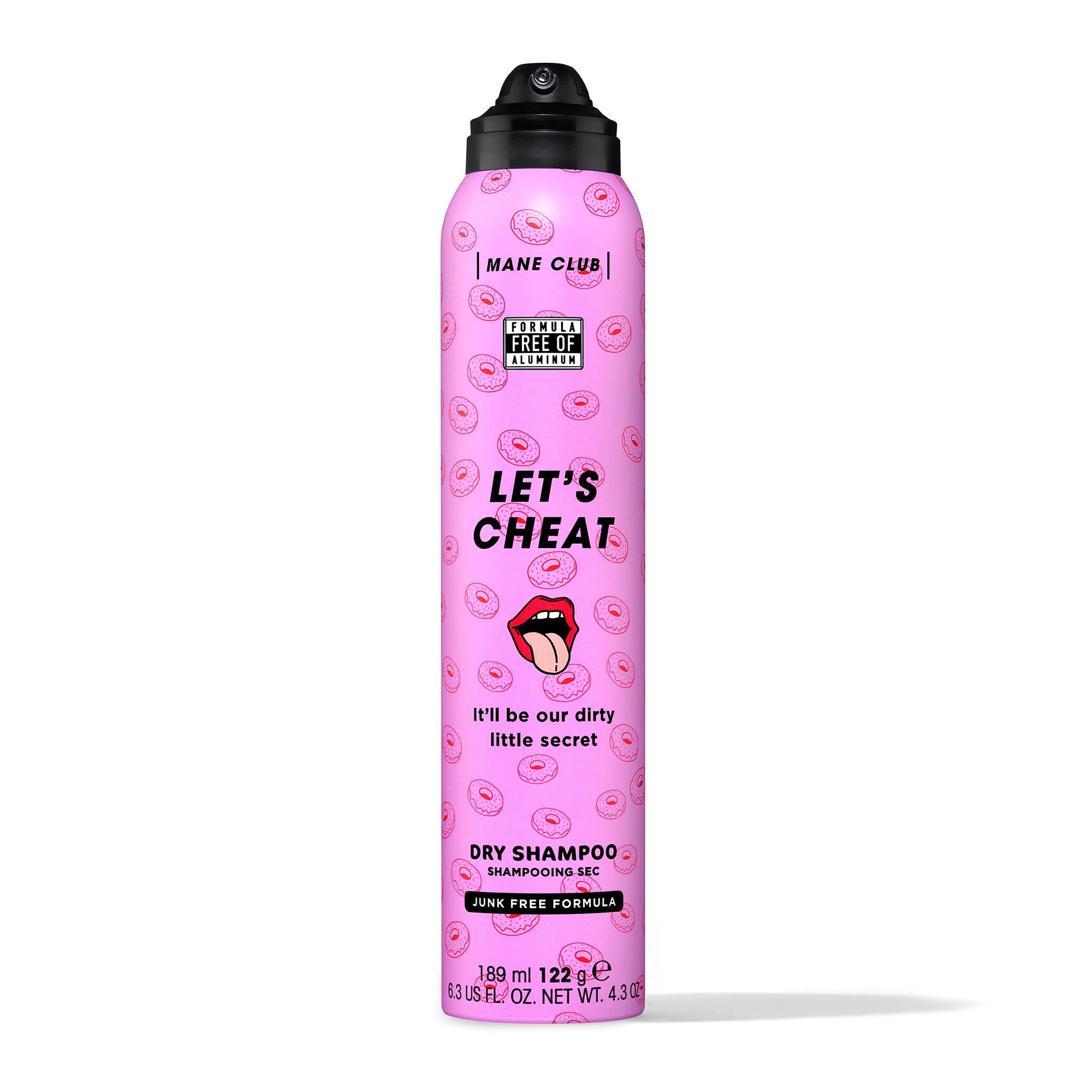 MANE CLUB Lets Cheat Dry Shampoo, cruelty free, vegan, no sulfates or parabens, 4.3 Oz
