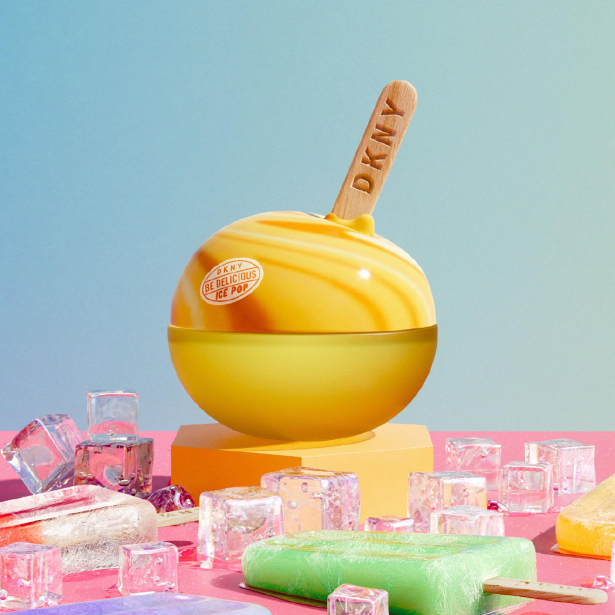 DKNY Be Delicious Ice Pop Eau de Parfum Perfume Spray For Women, Citrus Splash, 1.7 Fl. Oz.