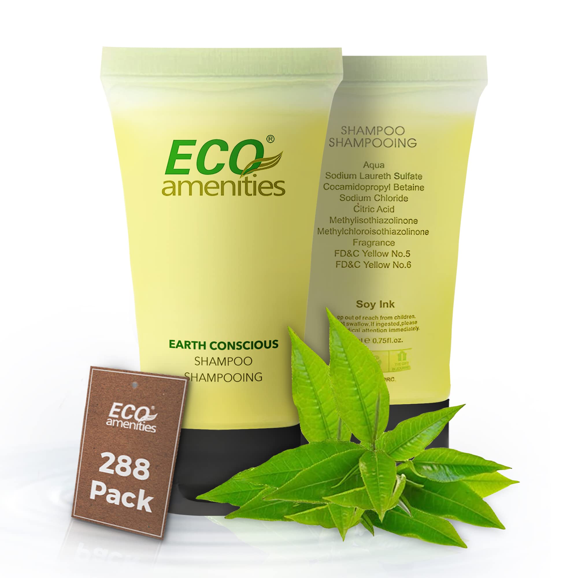 Eco Amenities Travel Size Shampoo Bulk - Hotel Mini Shampoo Supplies For Guests - Refreshing Bulk Travel Size Toiletries For Air