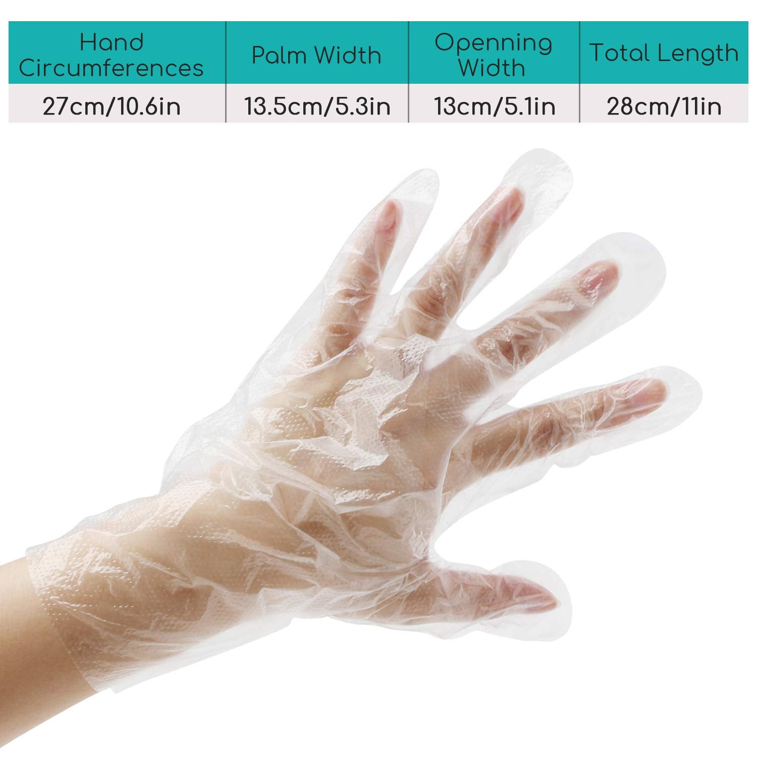 Segbeauty 200Pcs Paraffin Wax Gloves, Paraffin Bath Liners For Hand, Plastic Thermal Mitten Bags Mitt Liner Covers For Paraffin
